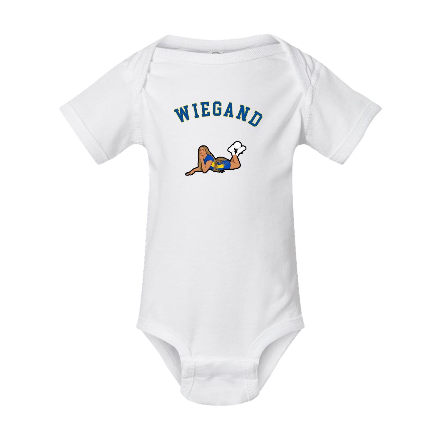 Baby Onesie — Shirsey Arch in White