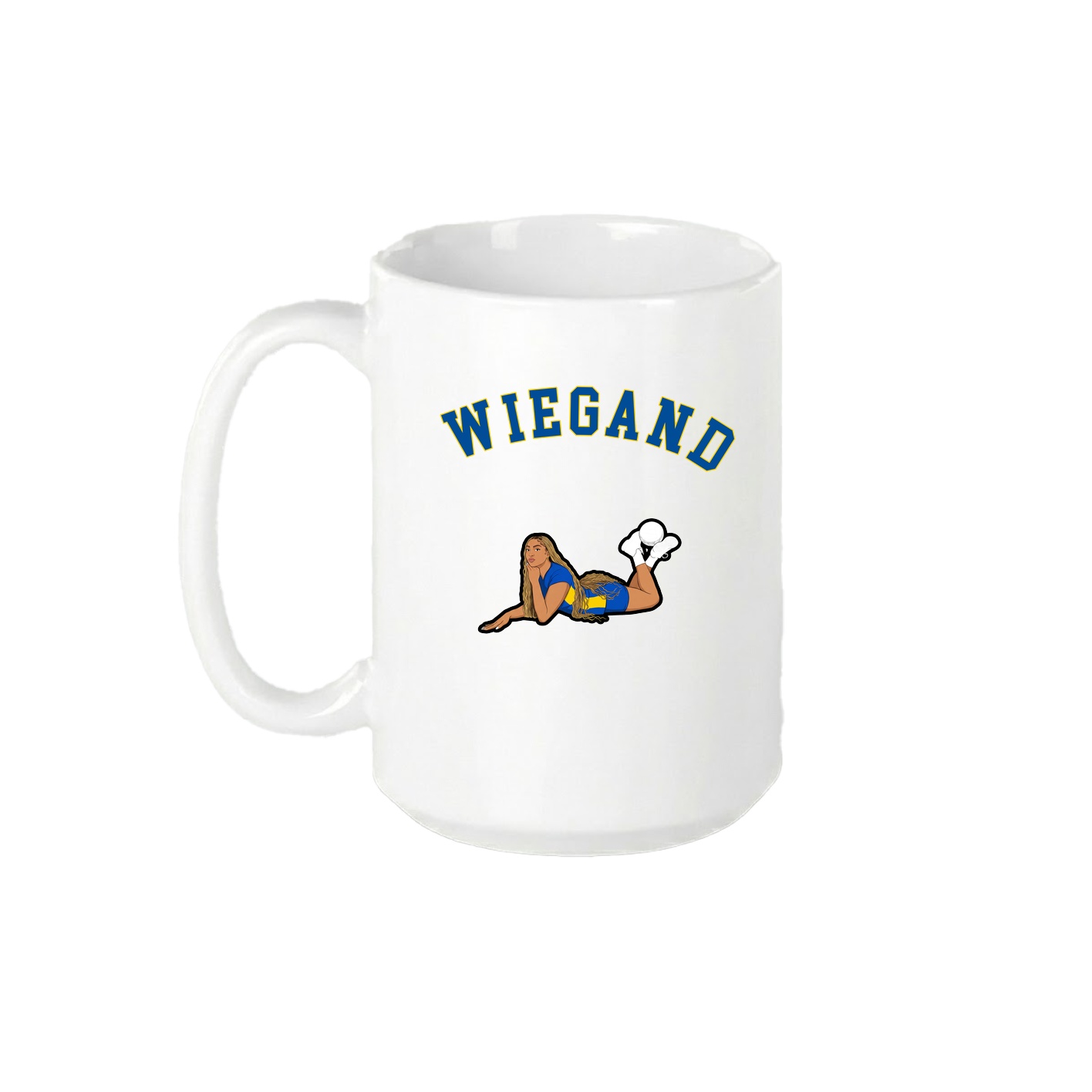15oz Coffee Mug — Shirsey Arch in White