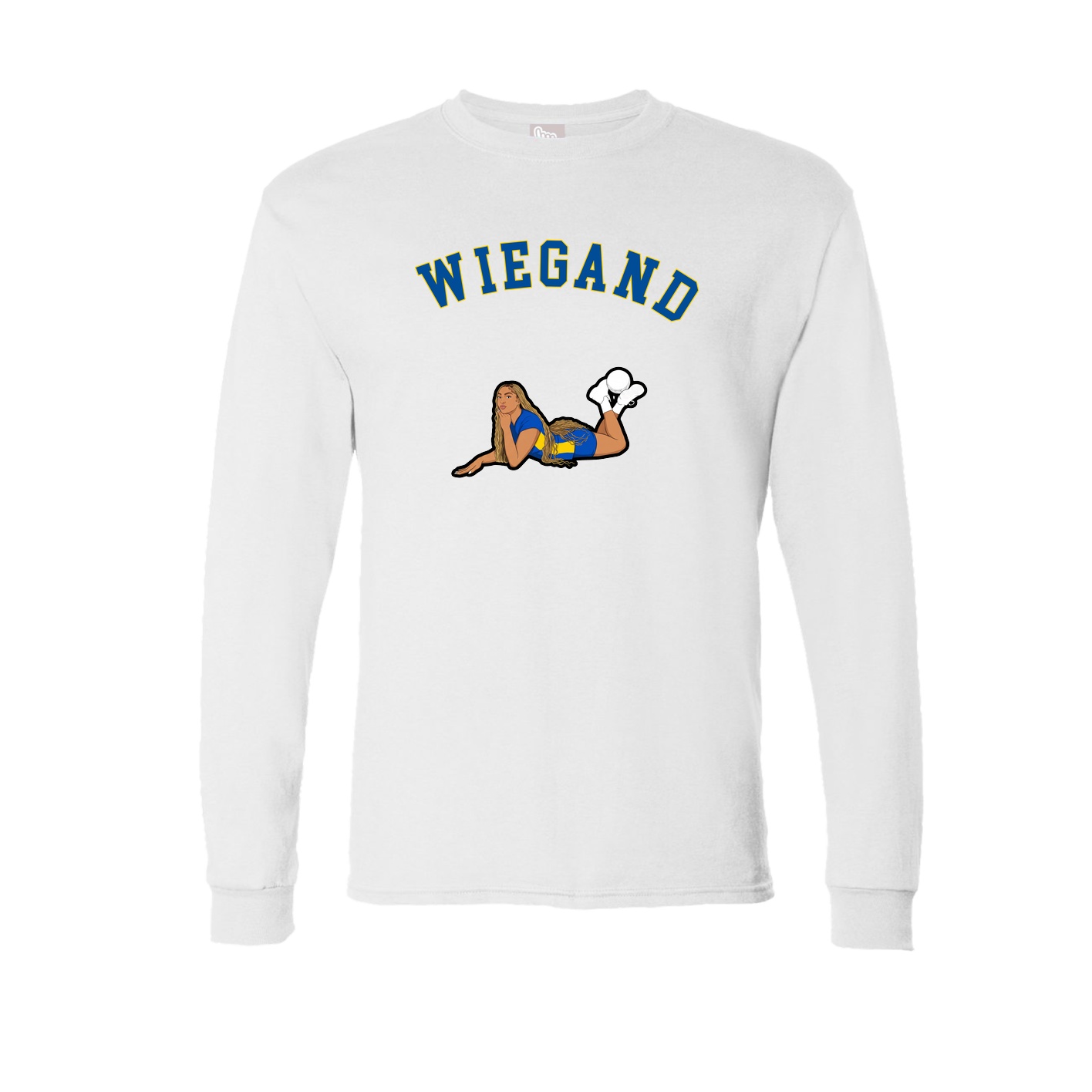 Long Sleeve Tee — Shirsey Arch in White
