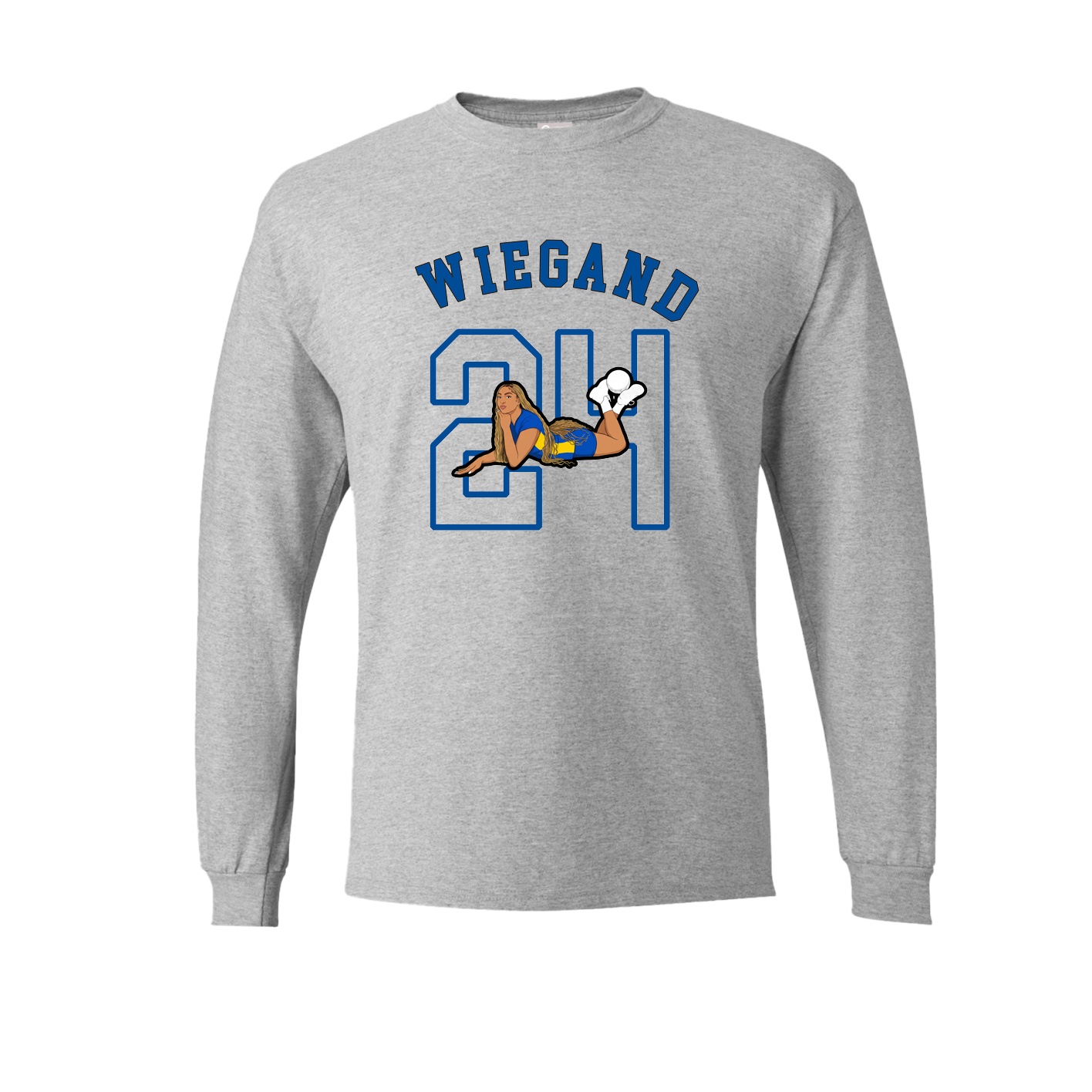Long Sleeve Tee — Shirsey Arch in Grey