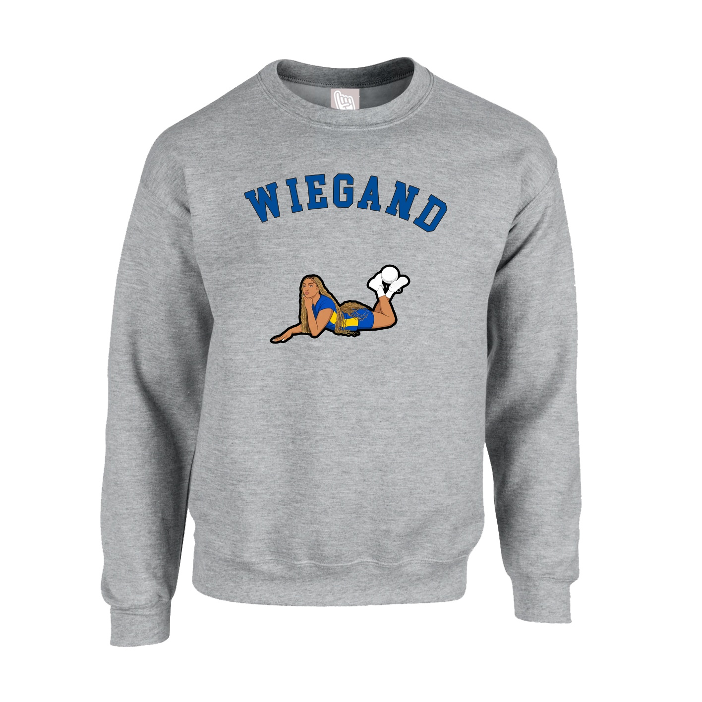 Fleece Crew — Shirsey Arch in Grey
