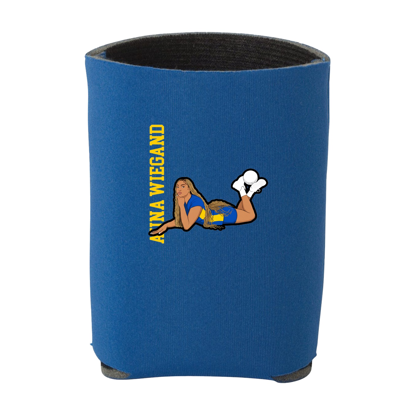 Can Holder — Name Vertical in Royal