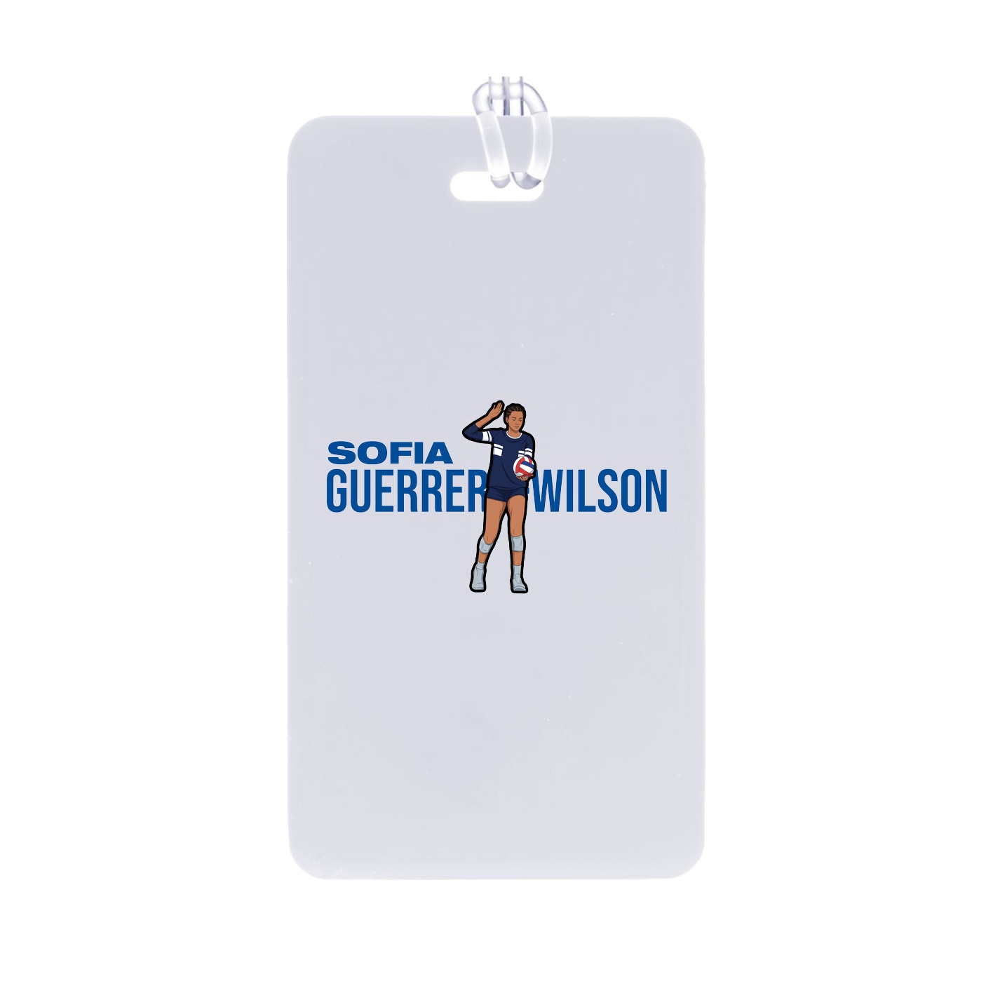 Bag Tag — Player Name in Classic