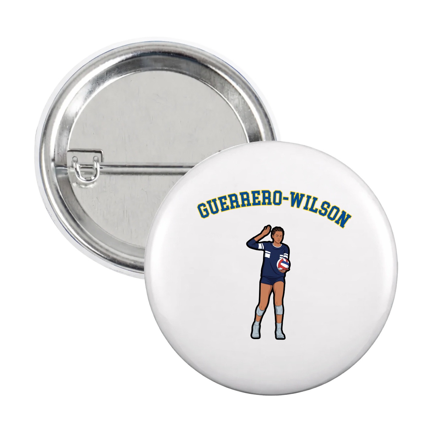 Game Day Button — Shirsey Arch in White