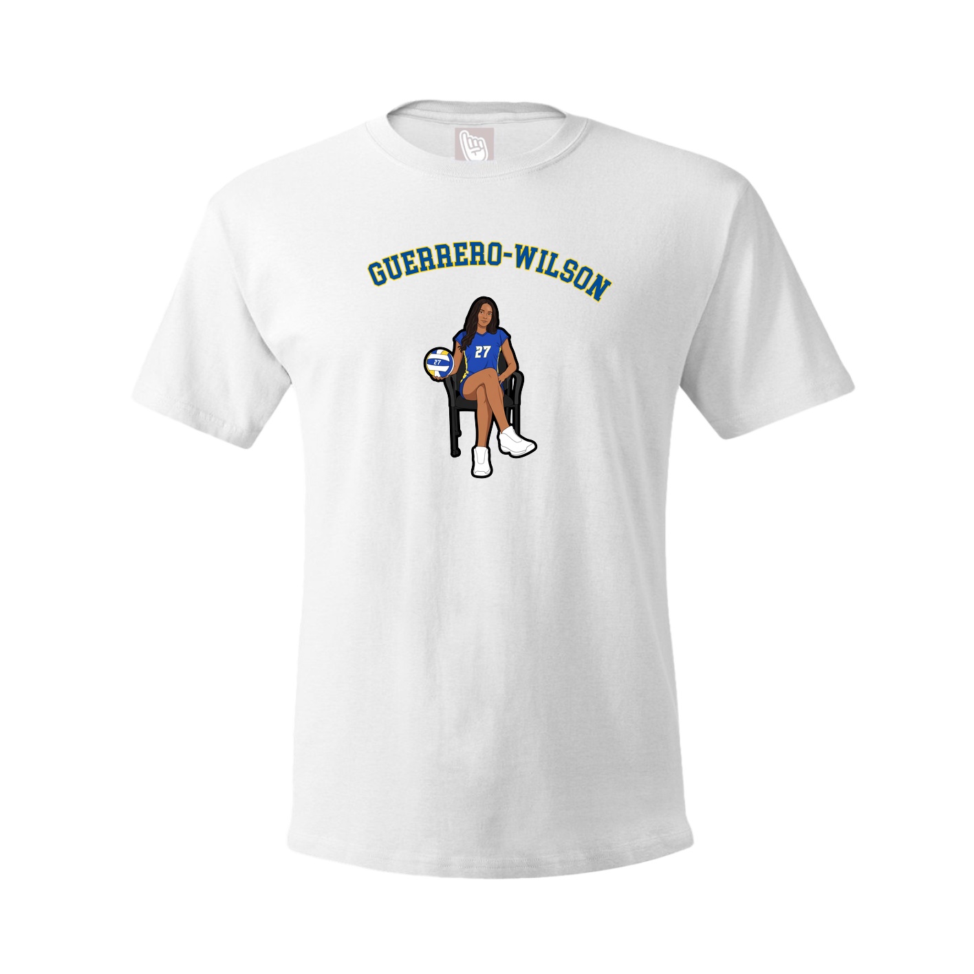 Youth Tee — Shirsey Arch in White