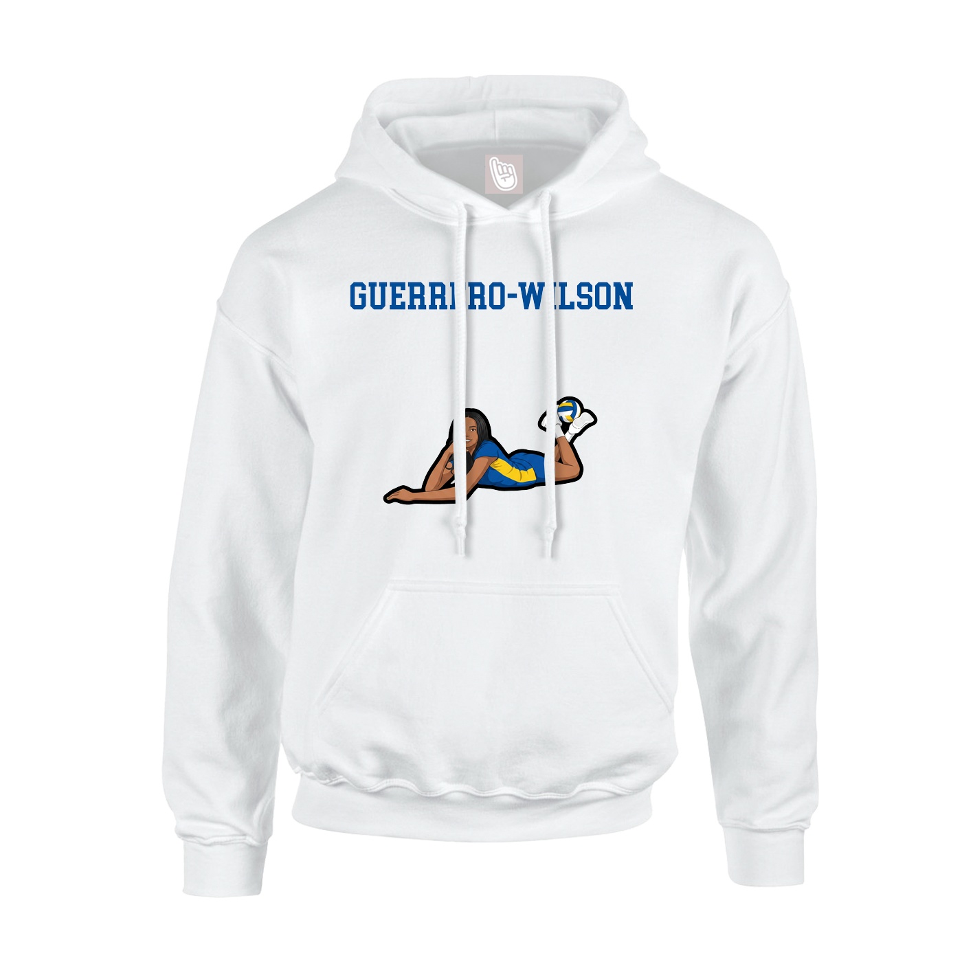 Hoodie — Shirsey in White