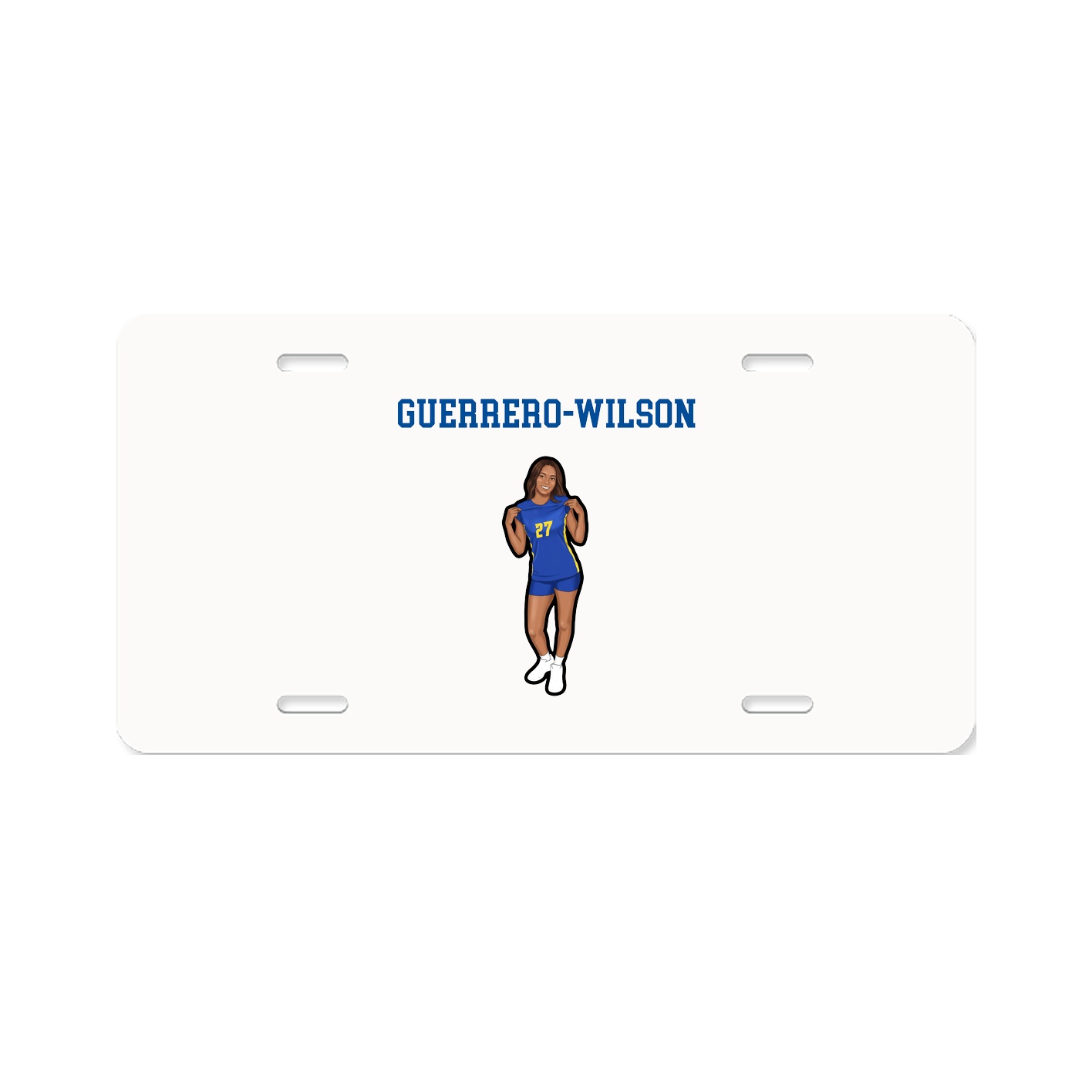 License Plate — Shirsey in Classic