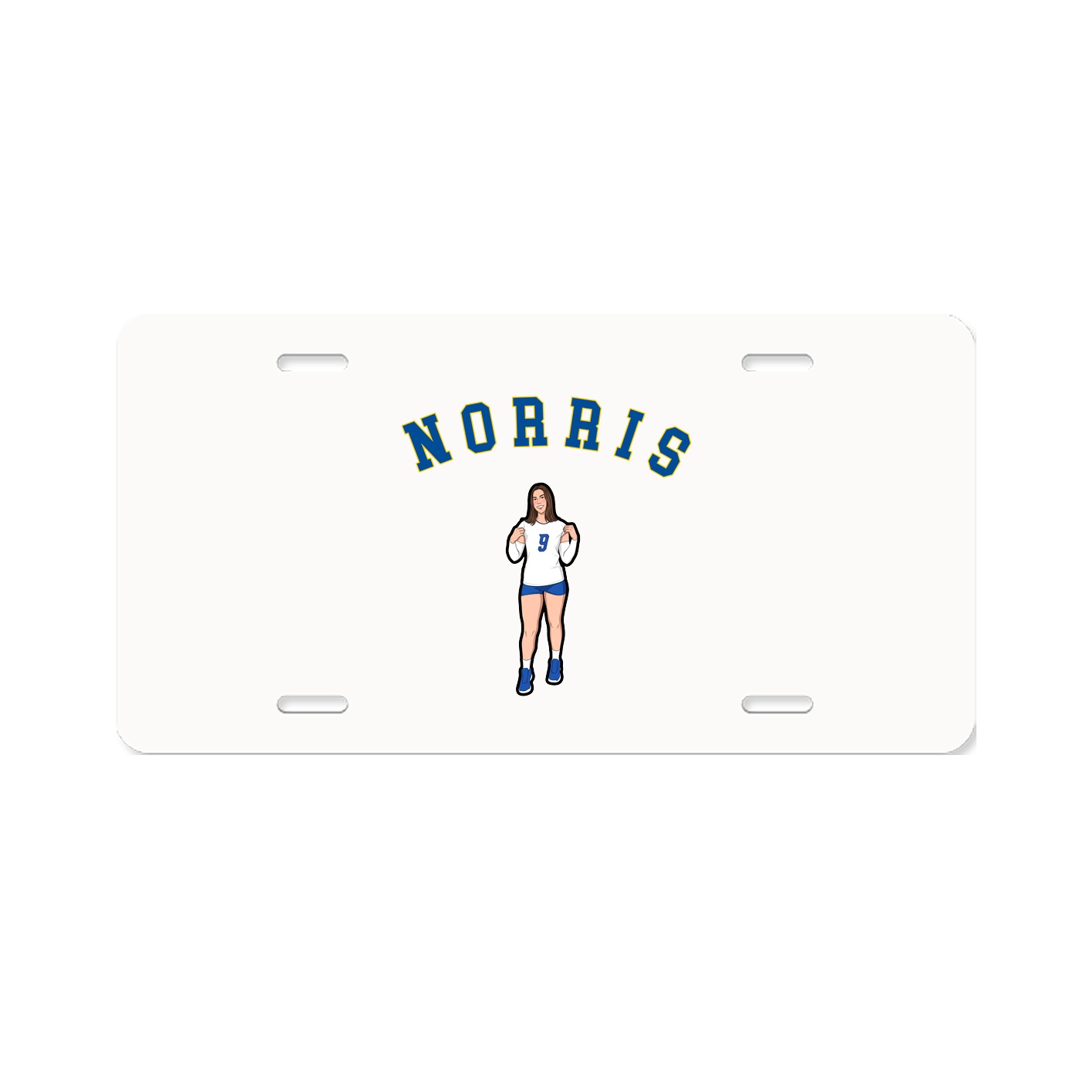 License Plate — Shirsey Arch in Classic