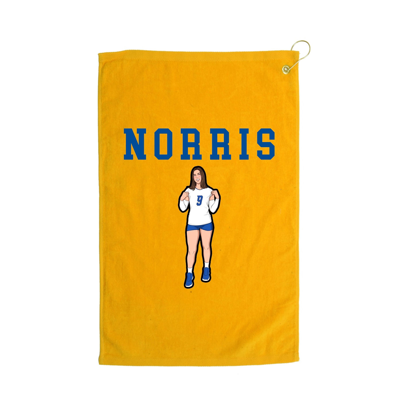 Golf Towel — Shirsey in Gold