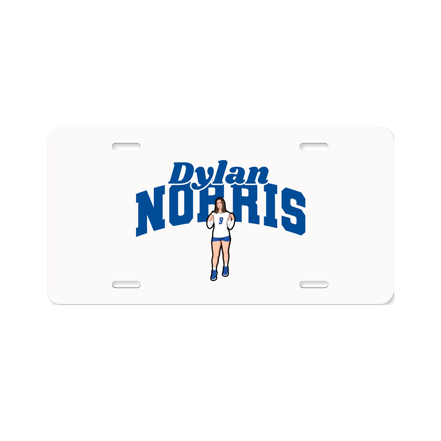 License Plate — Signature Arch in Classic