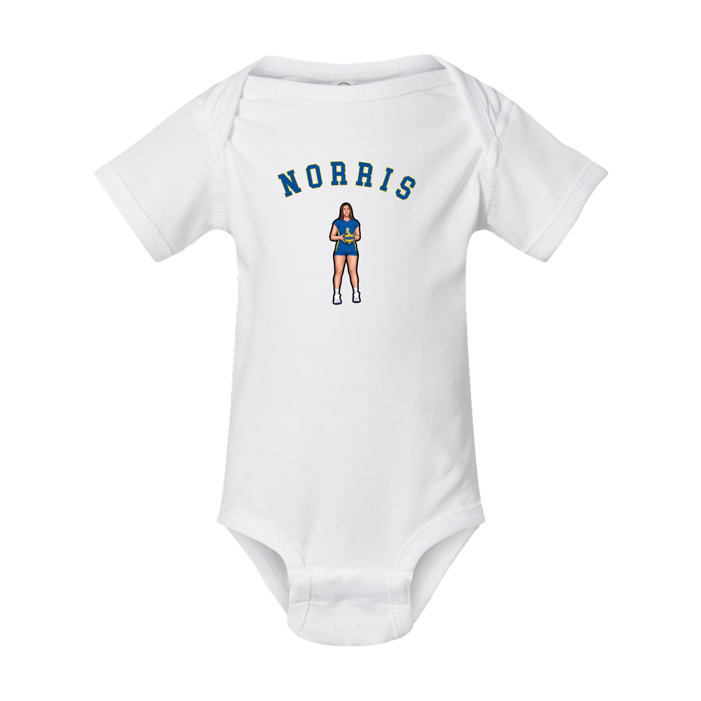 Baby Onesie — Shirsey Arch in White