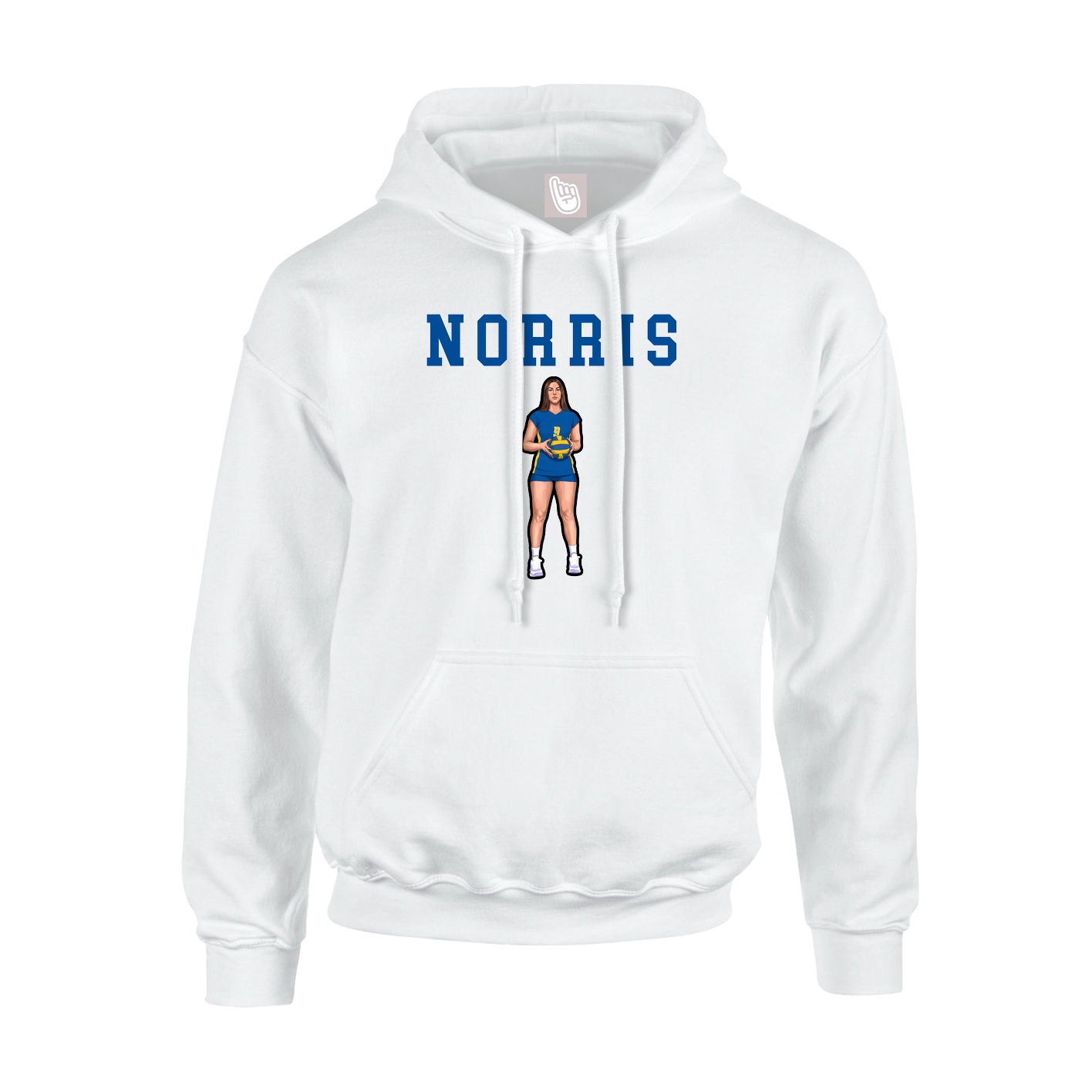 Youth Hoodie — Shirsey in White