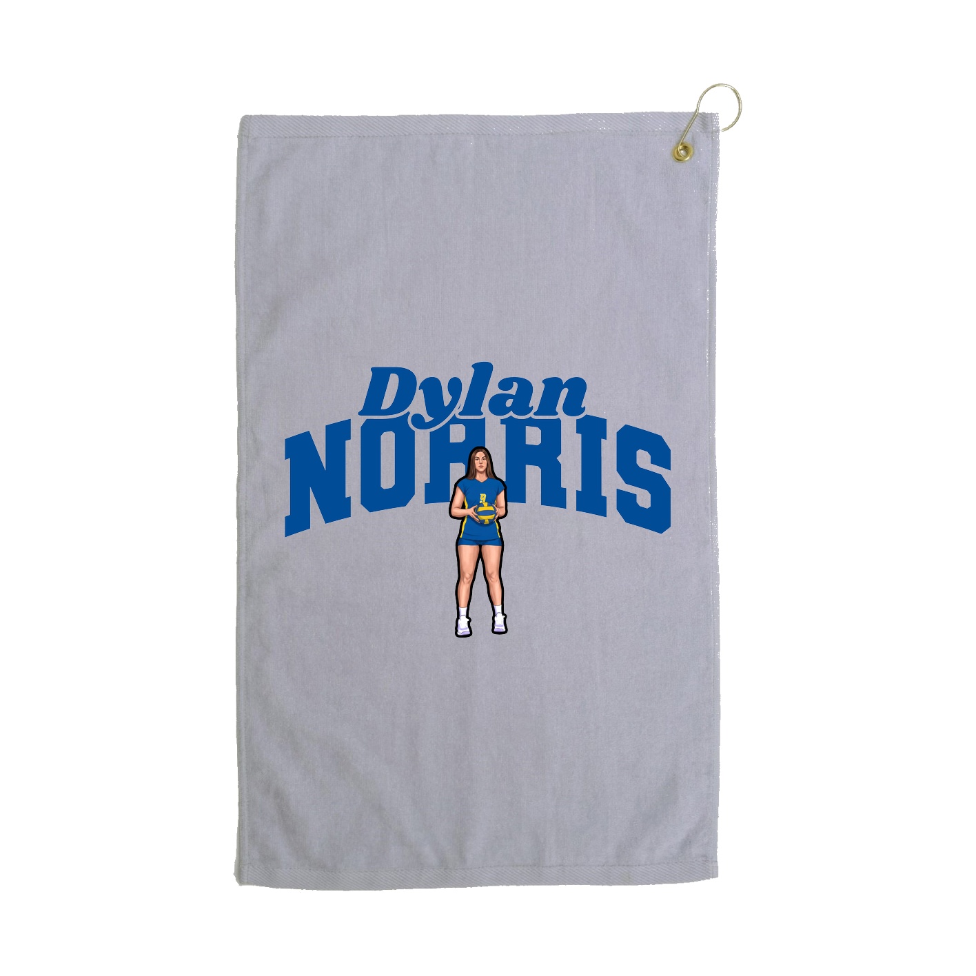 Golf Towel — Signature Arch in Grey