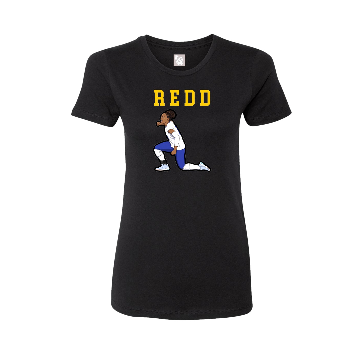 Fitted Women's Tee — Shirsey in Black