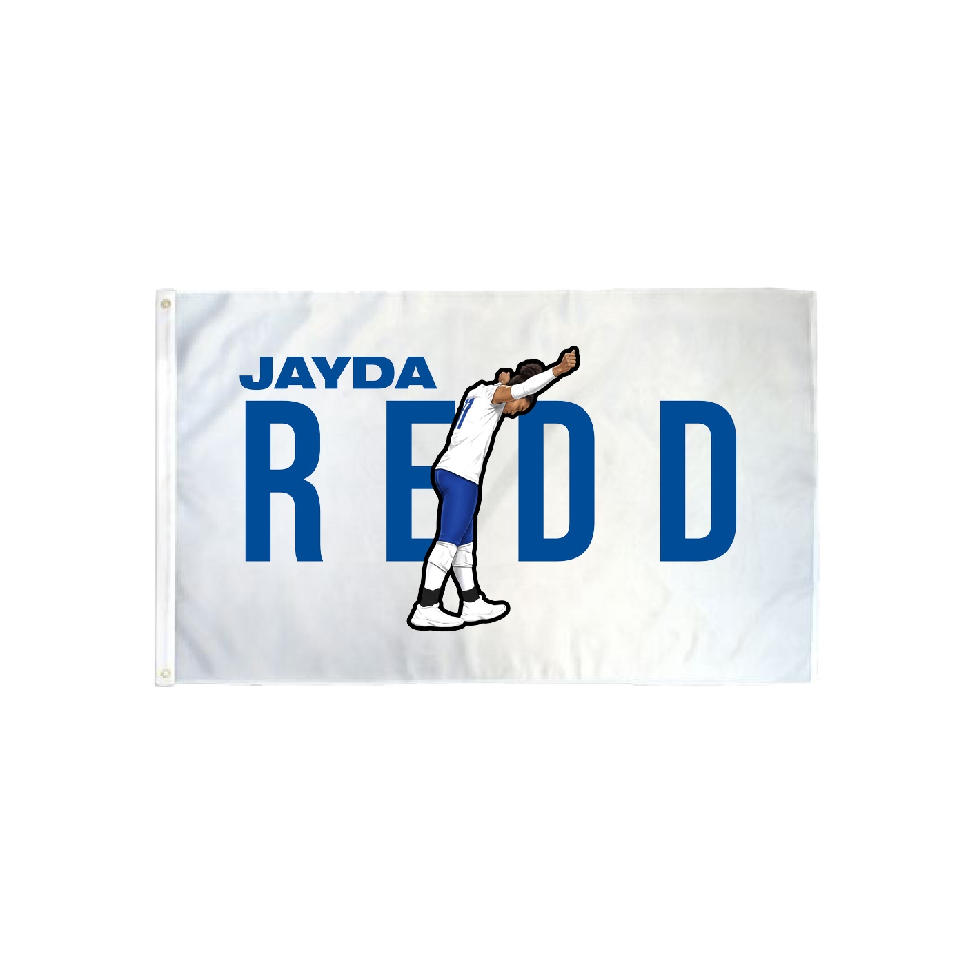 3x5 Flag — Player Name in Classic