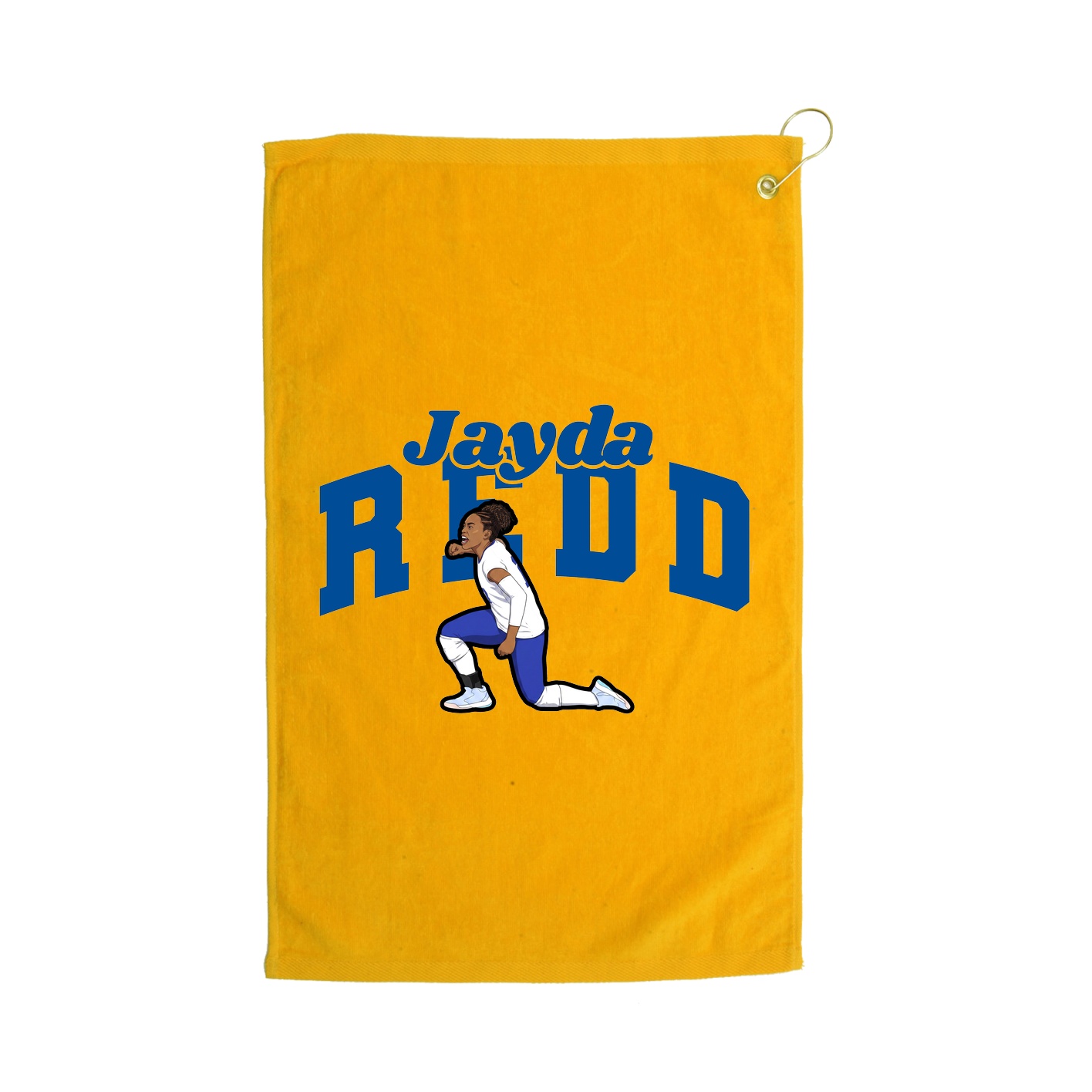 Golf Towel — Signature Arch in Gold