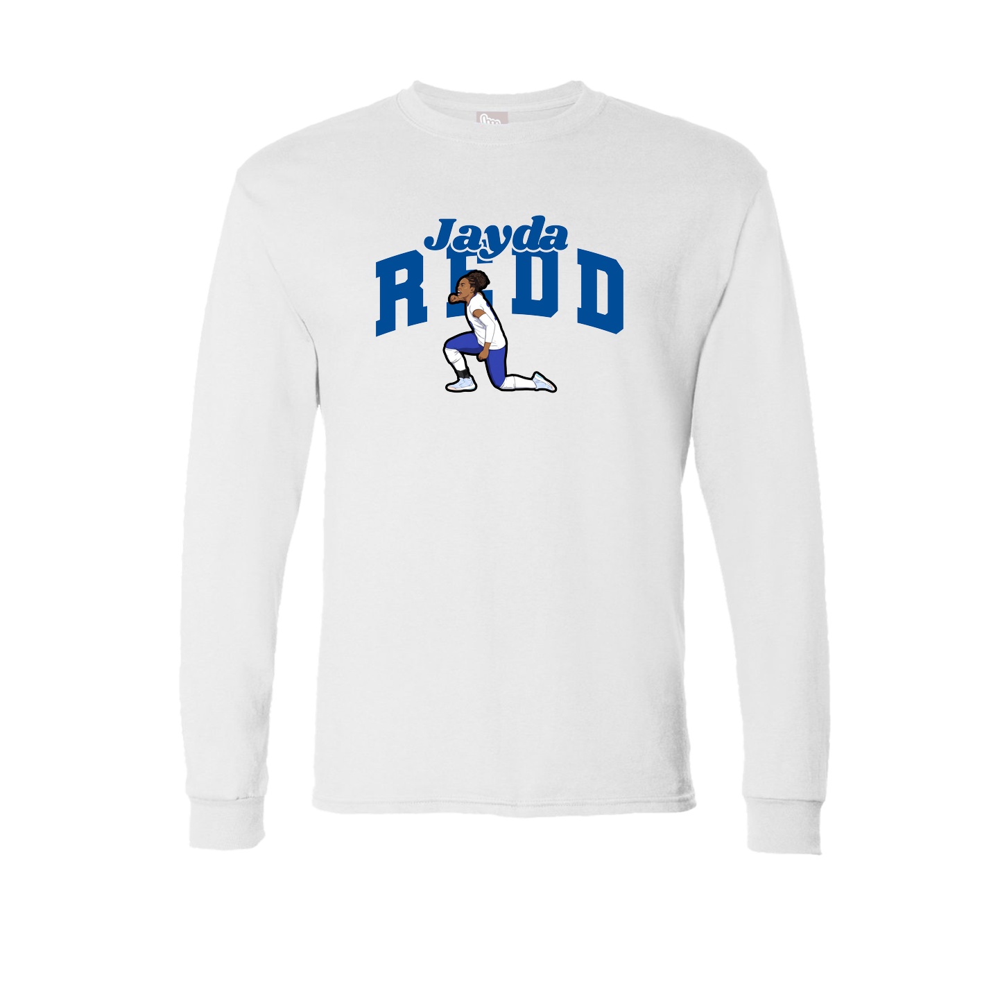 Long Sleeve Tee — Signature Arch in White