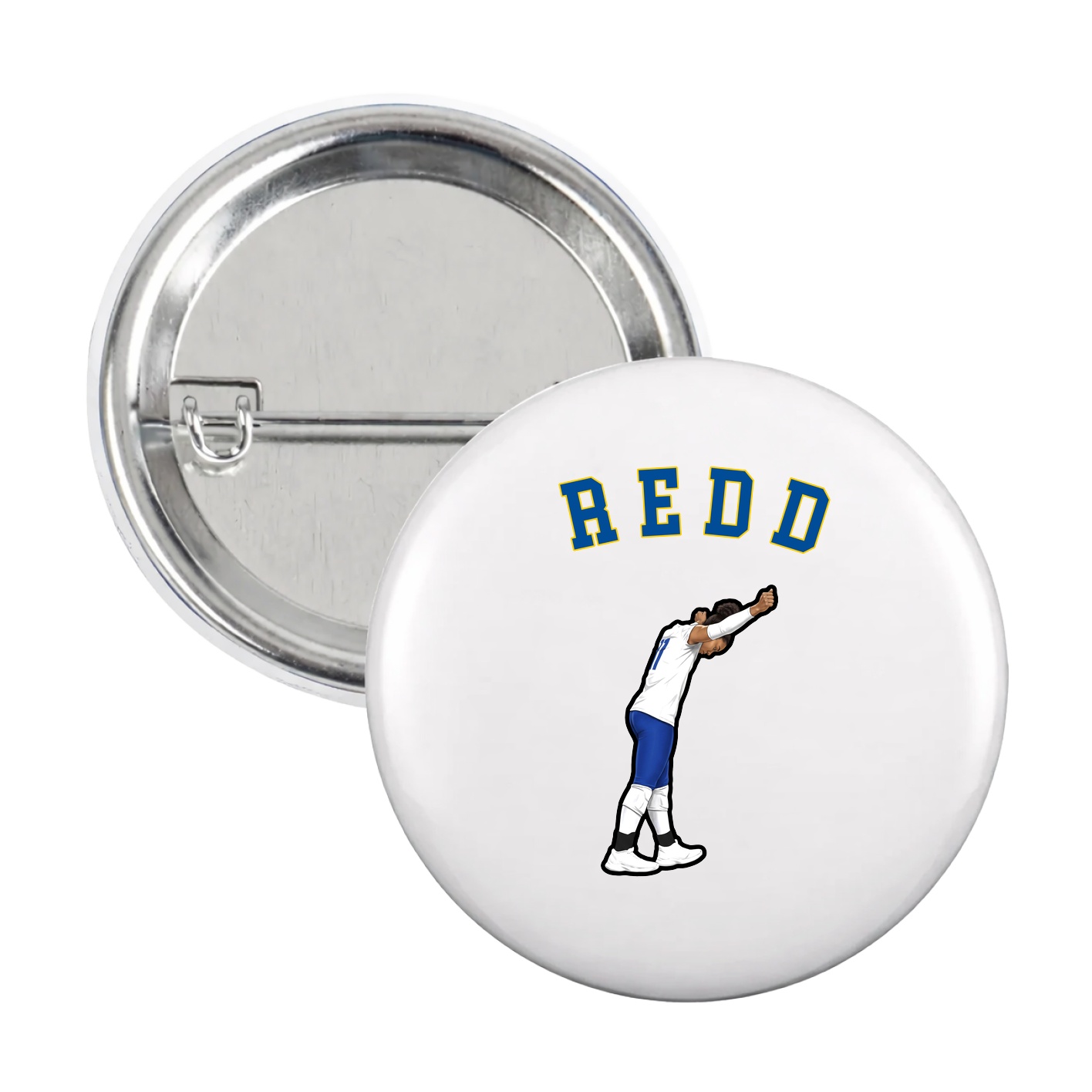 Game Day Button — Shirsey Arch in White