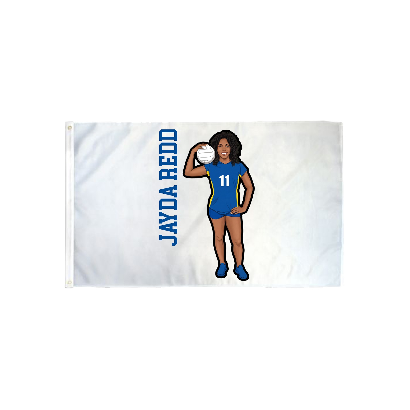 3x5 Flag — Name Vertical in Classic
