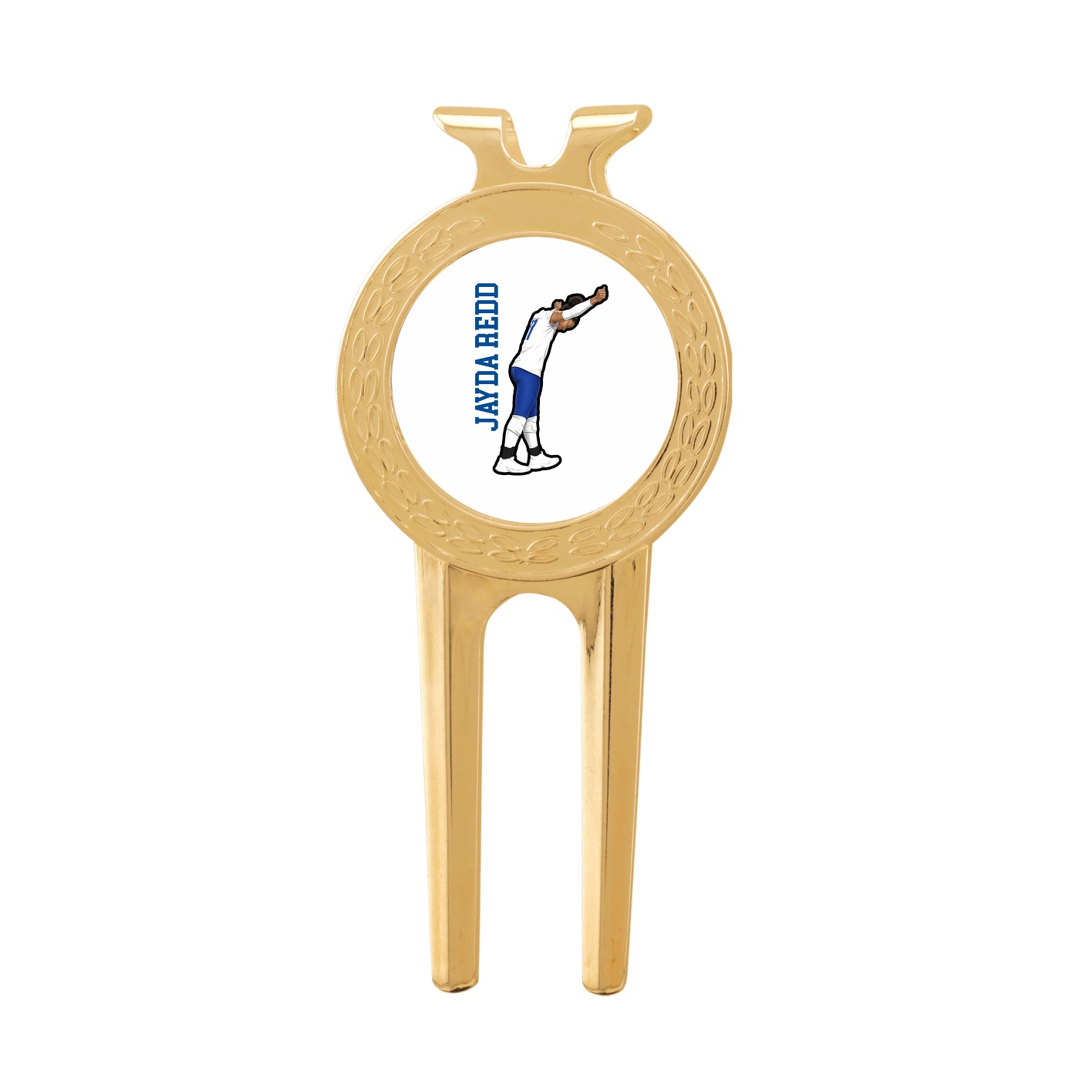 Divot Tool with Ball Marker — Name Vertical in Classic