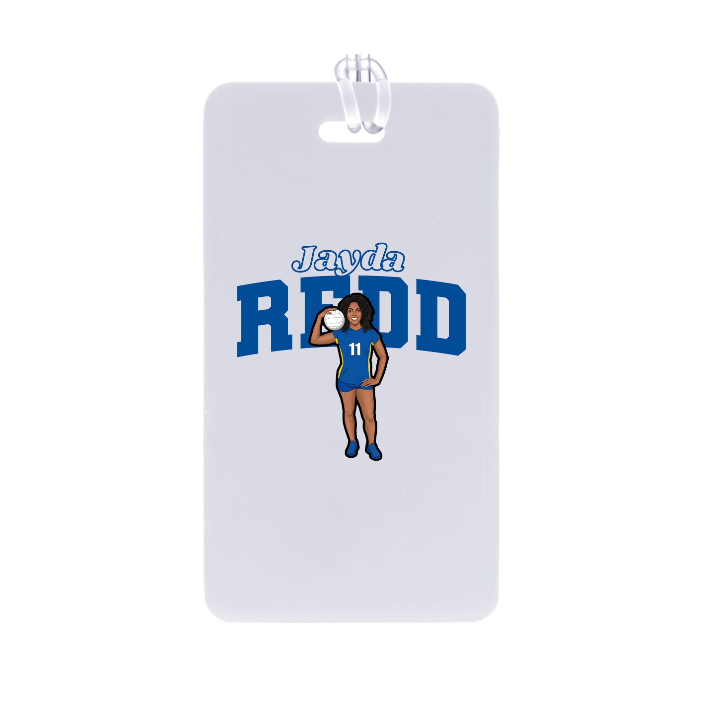 Bag Tag — Name Arch in Classic