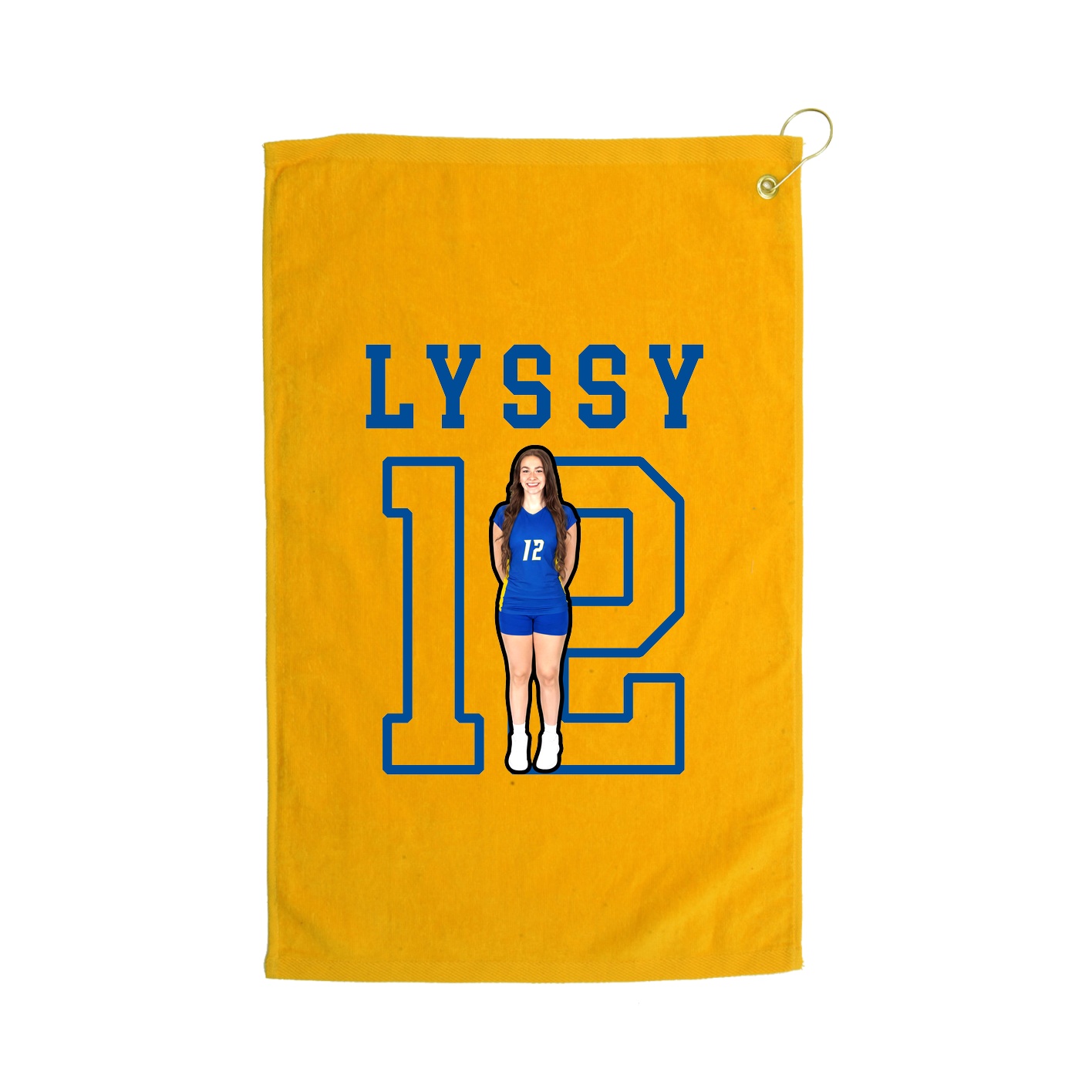 Golf Towel — Shirsey in Gold