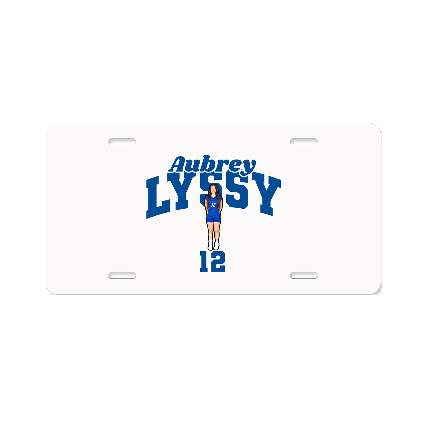 License Plate — Signature Arch in Classic