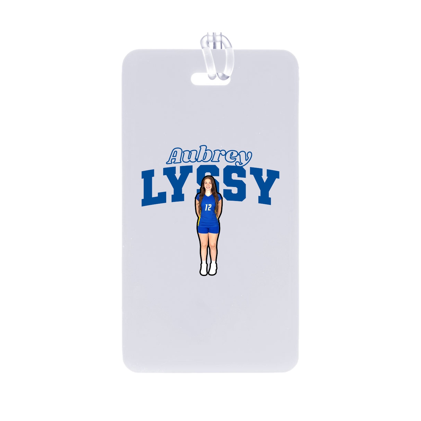 Bag Tag — Name Arch in Classic