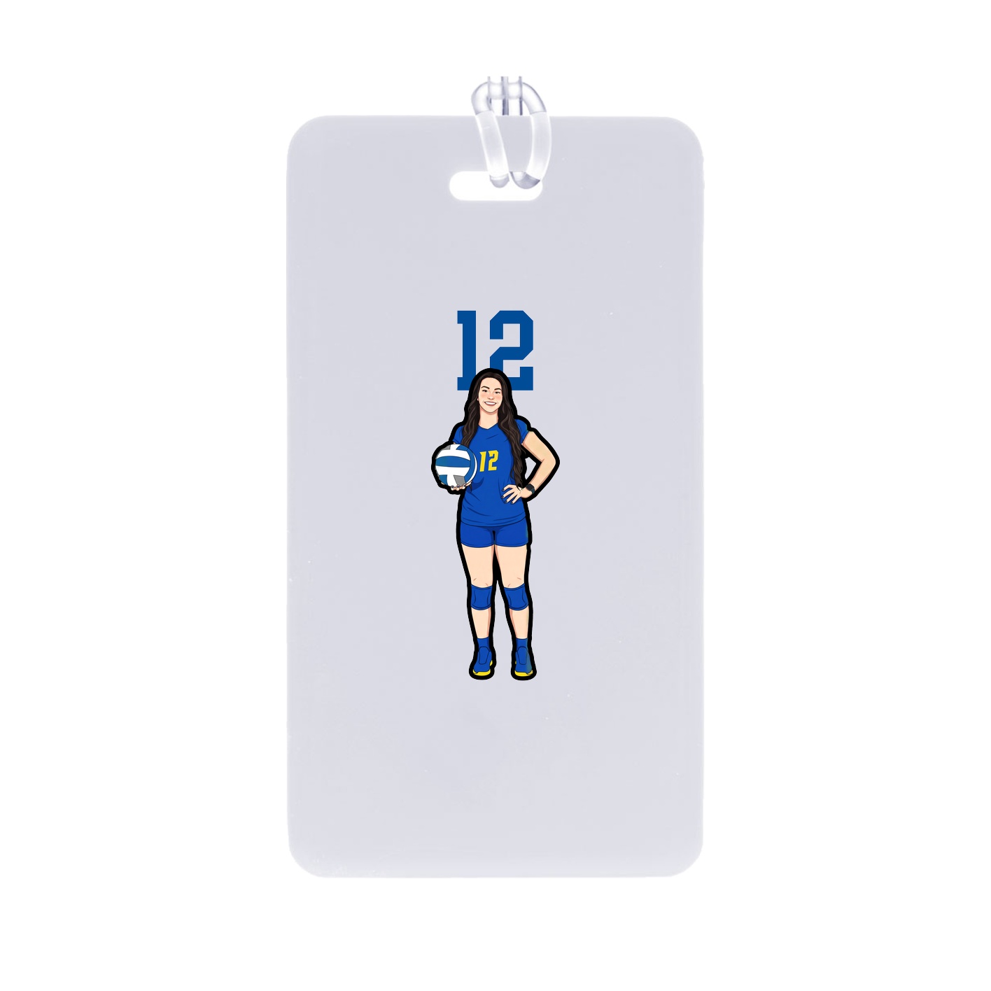 Bag Tag — Number Top in Classic