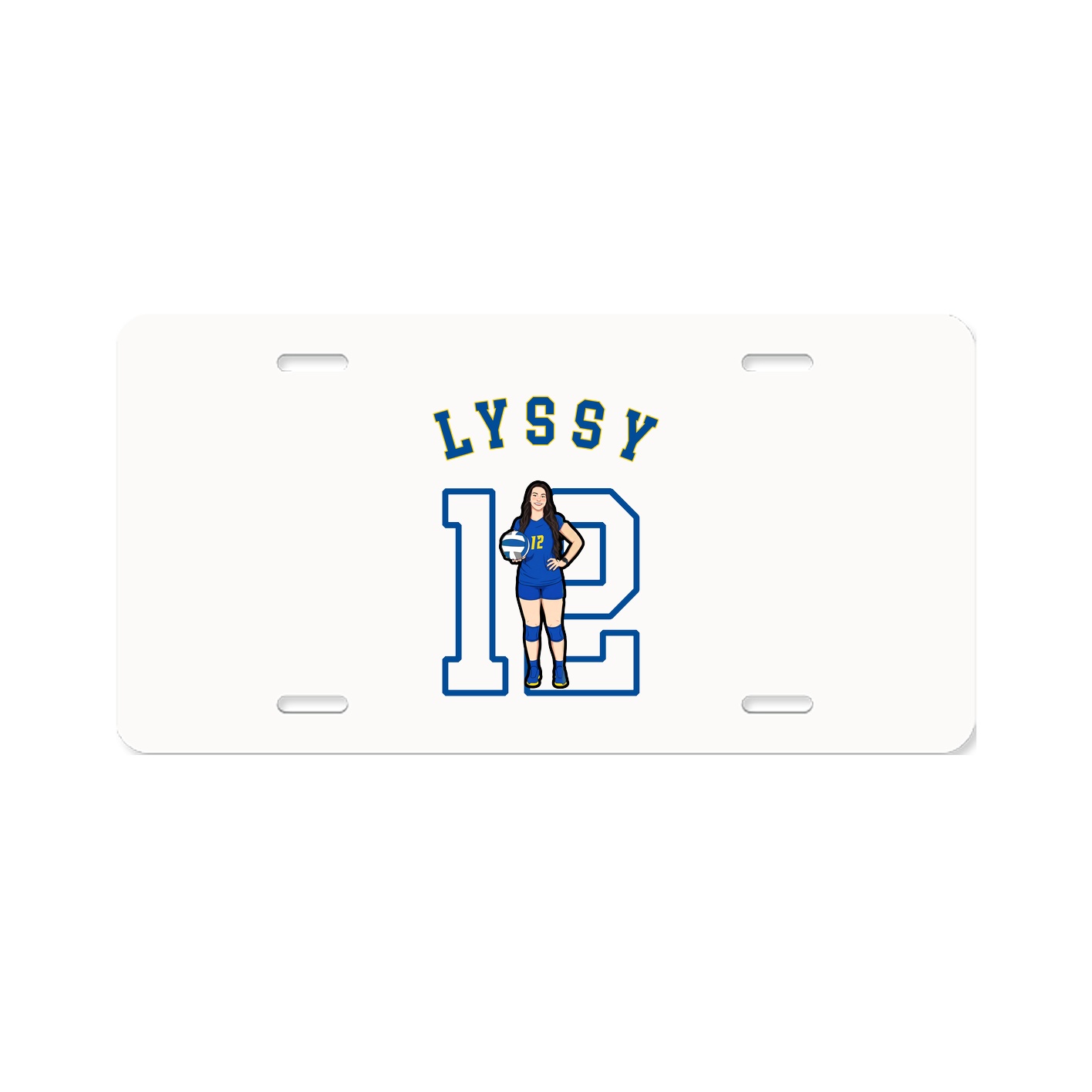 License Plate — Shirsey Arch in Classic