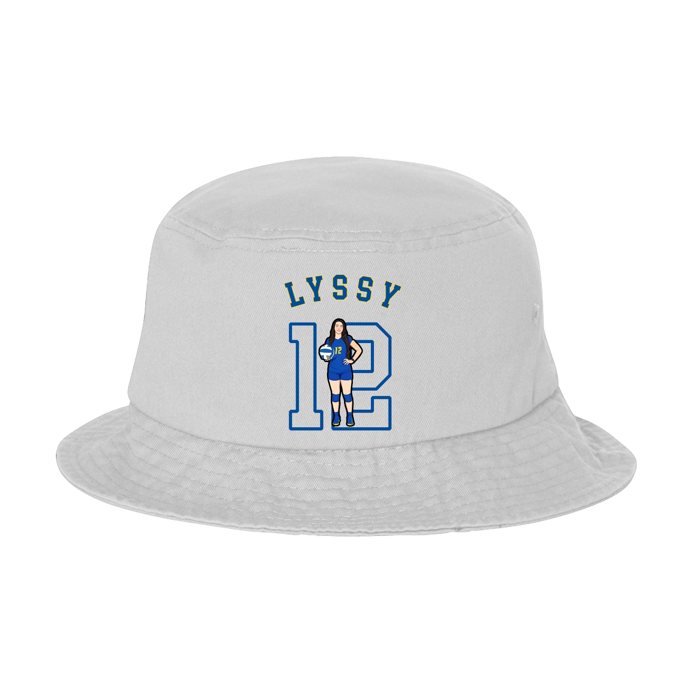 Bucket Cap — Shirsey Arch in White
