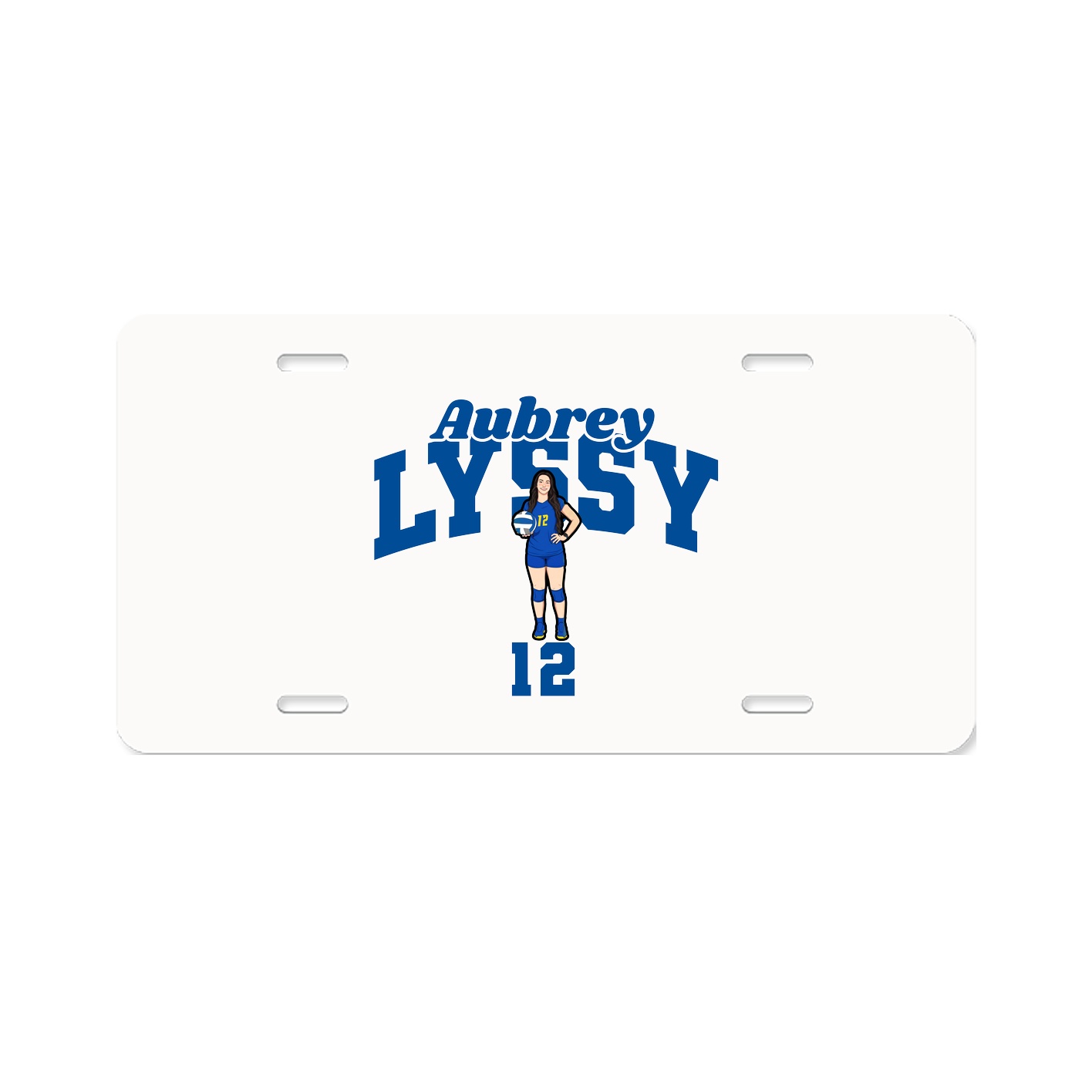 License Plate — Signature Arch in Classic