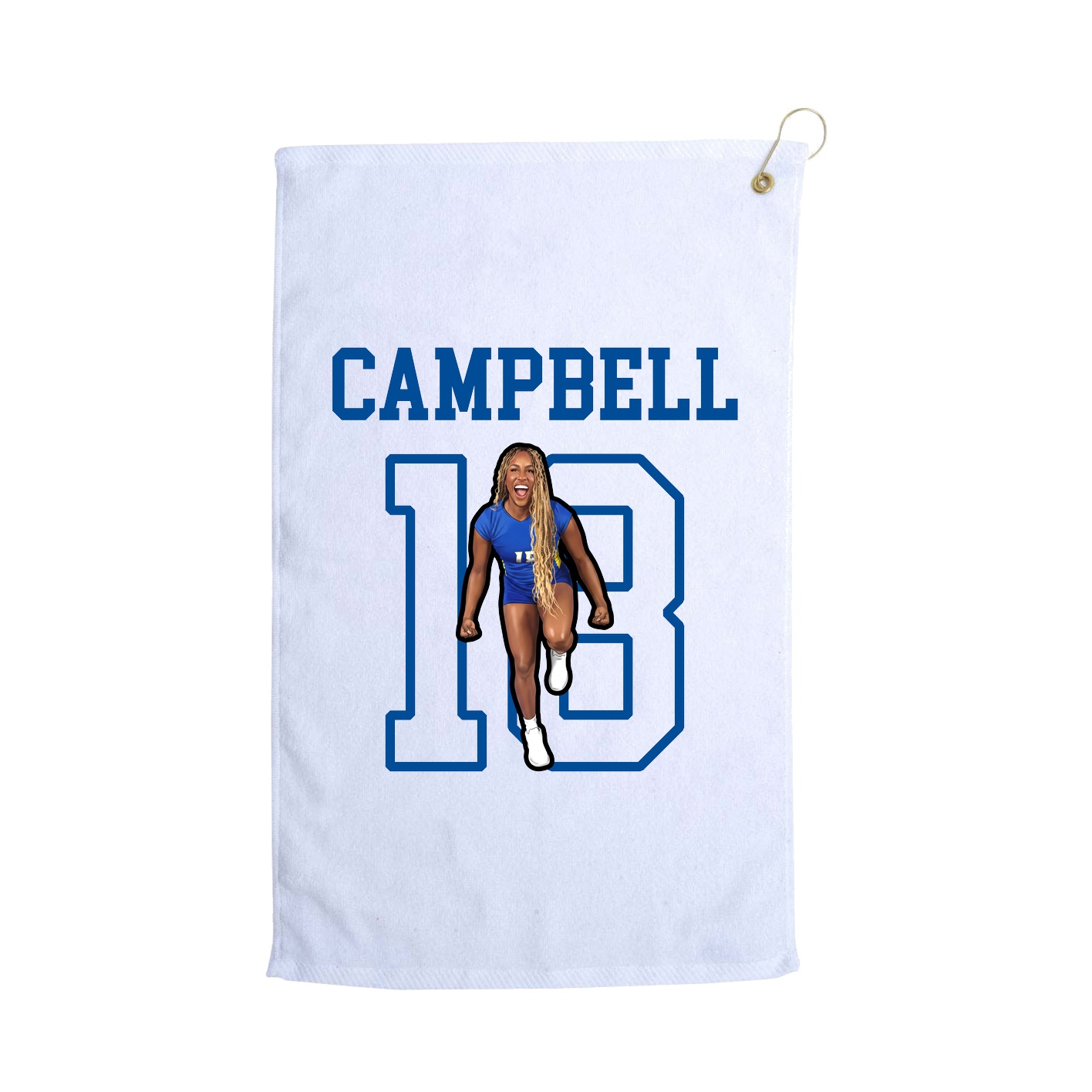 Golf Towel — Shirsey in White