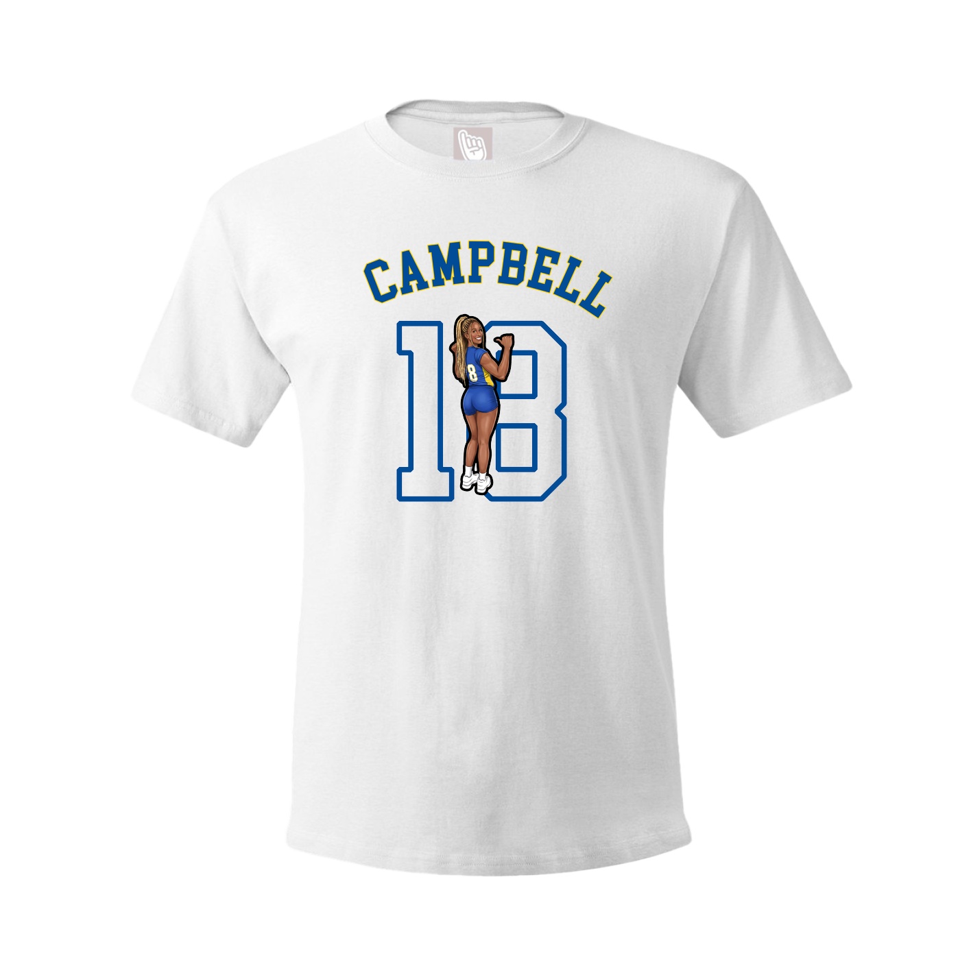 Tee — Shirsey Arch in White