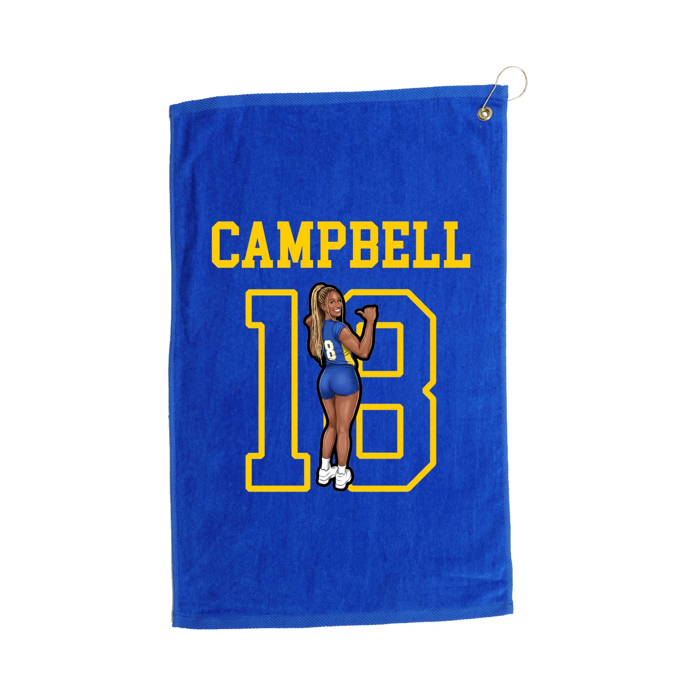 Golf Towel — Shirsey in Royal