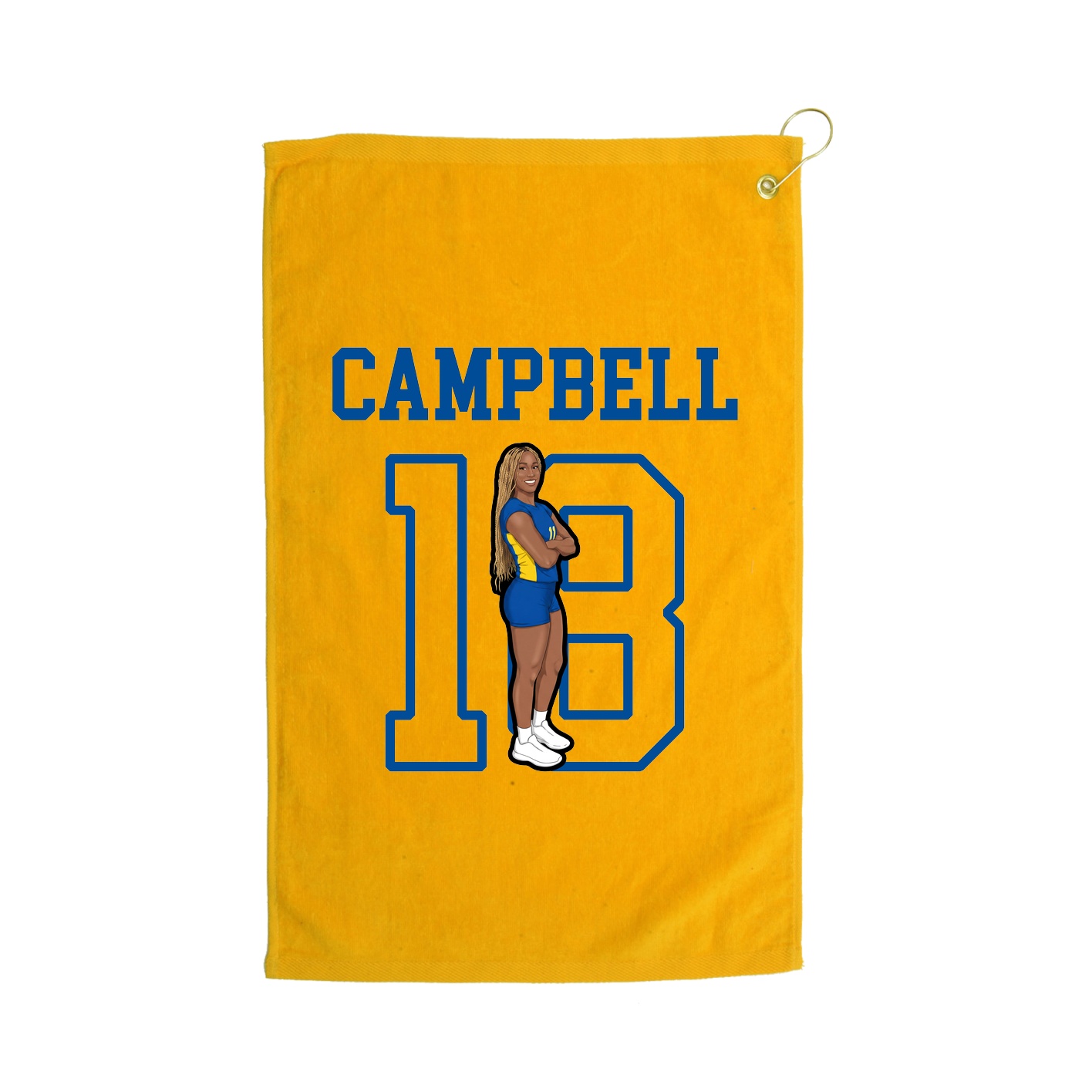 Golf Towel — Shirsey in Gold