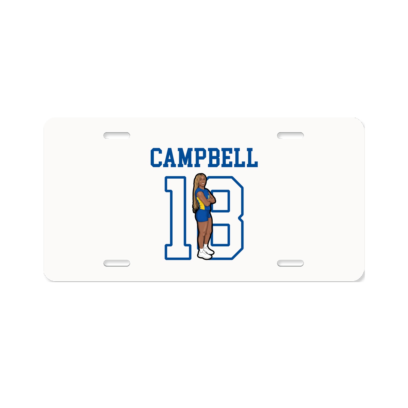 License Plate — Shirsey in Classic