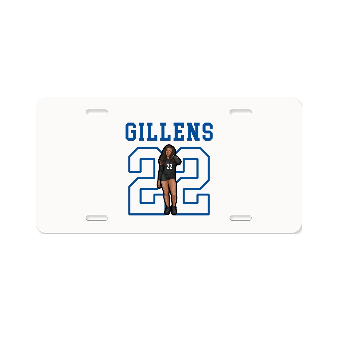 License Plate — Shirsey in Classic