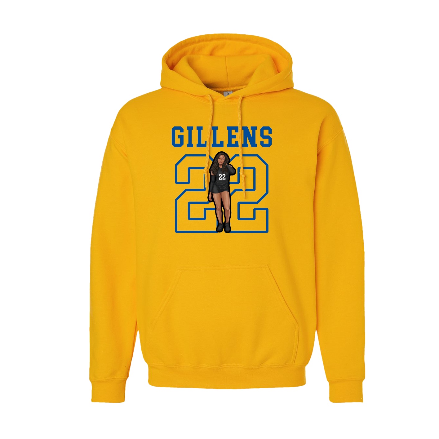 Hoodie — Shirsey in Gold