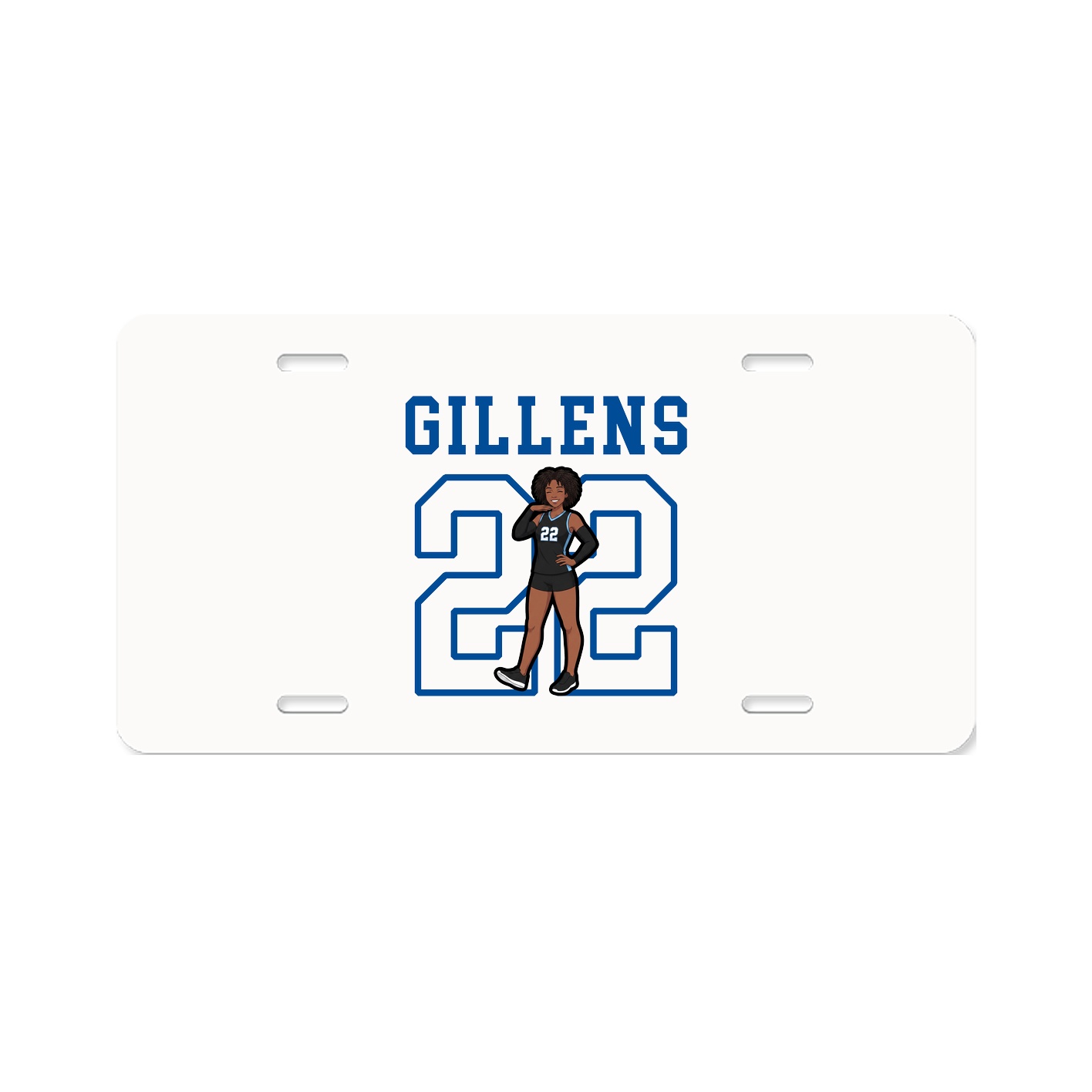 License Plate — Shirsey in Classic
