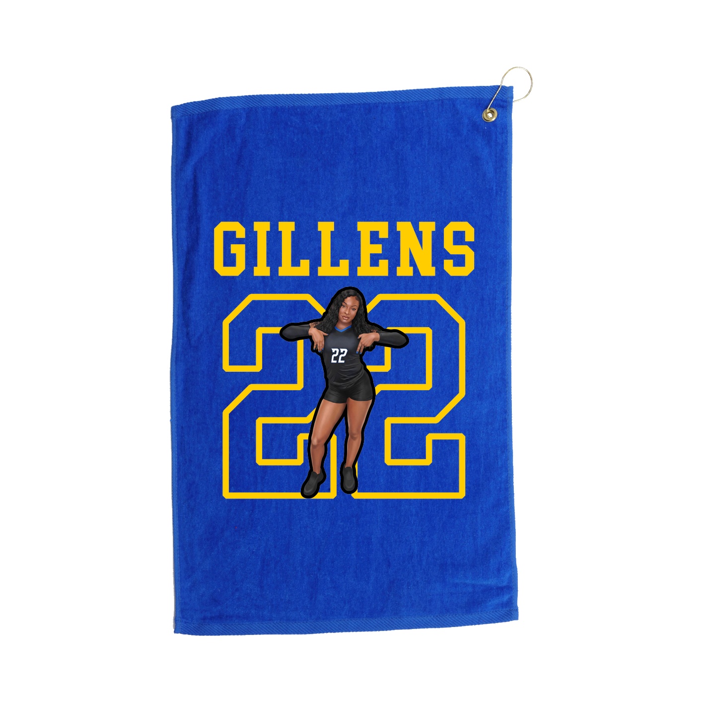 Golf Towel — Shirsey in Royal