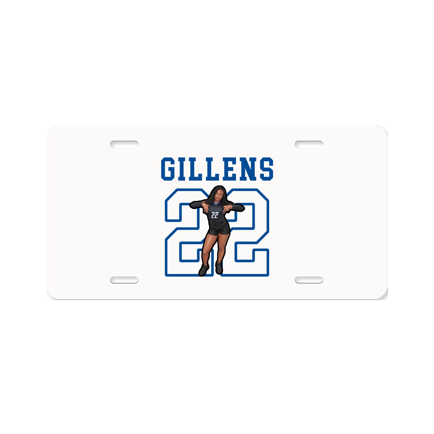 License Plate — Shirsey in Classic