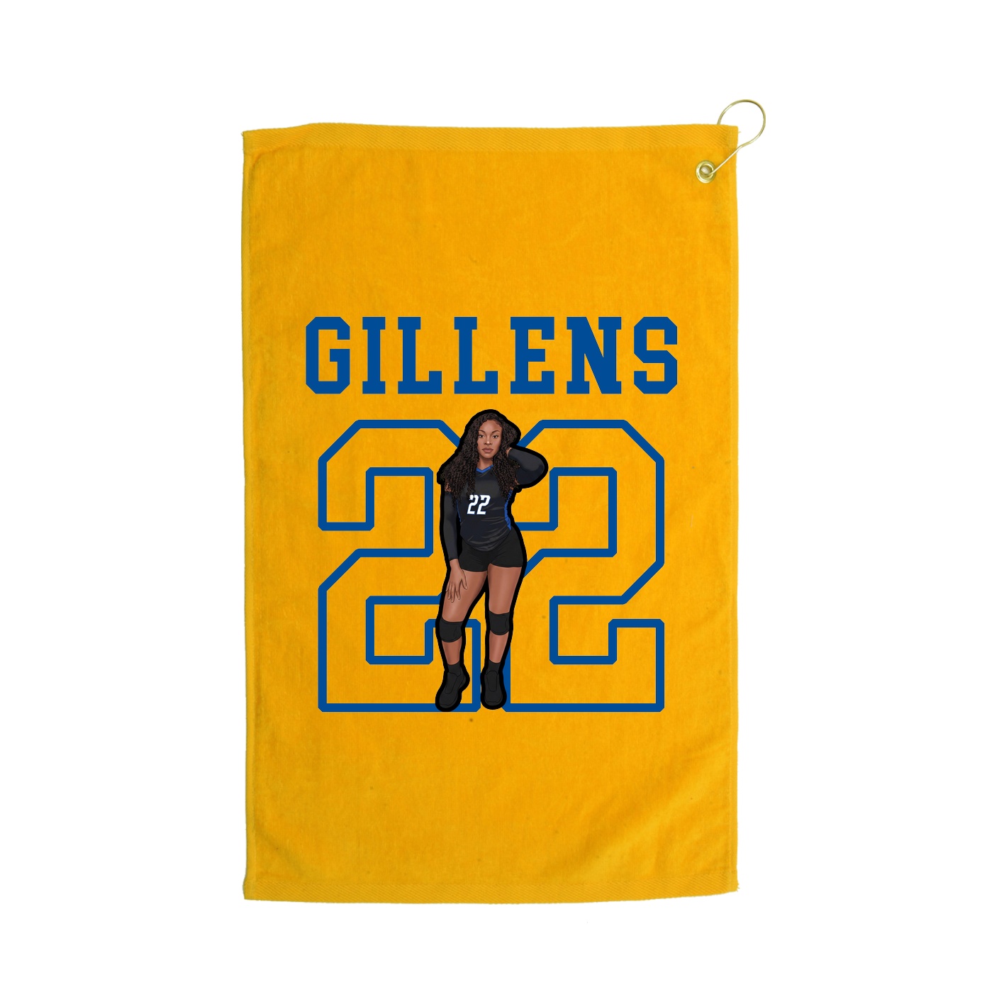 Golf Towel — Shirsey in Gold