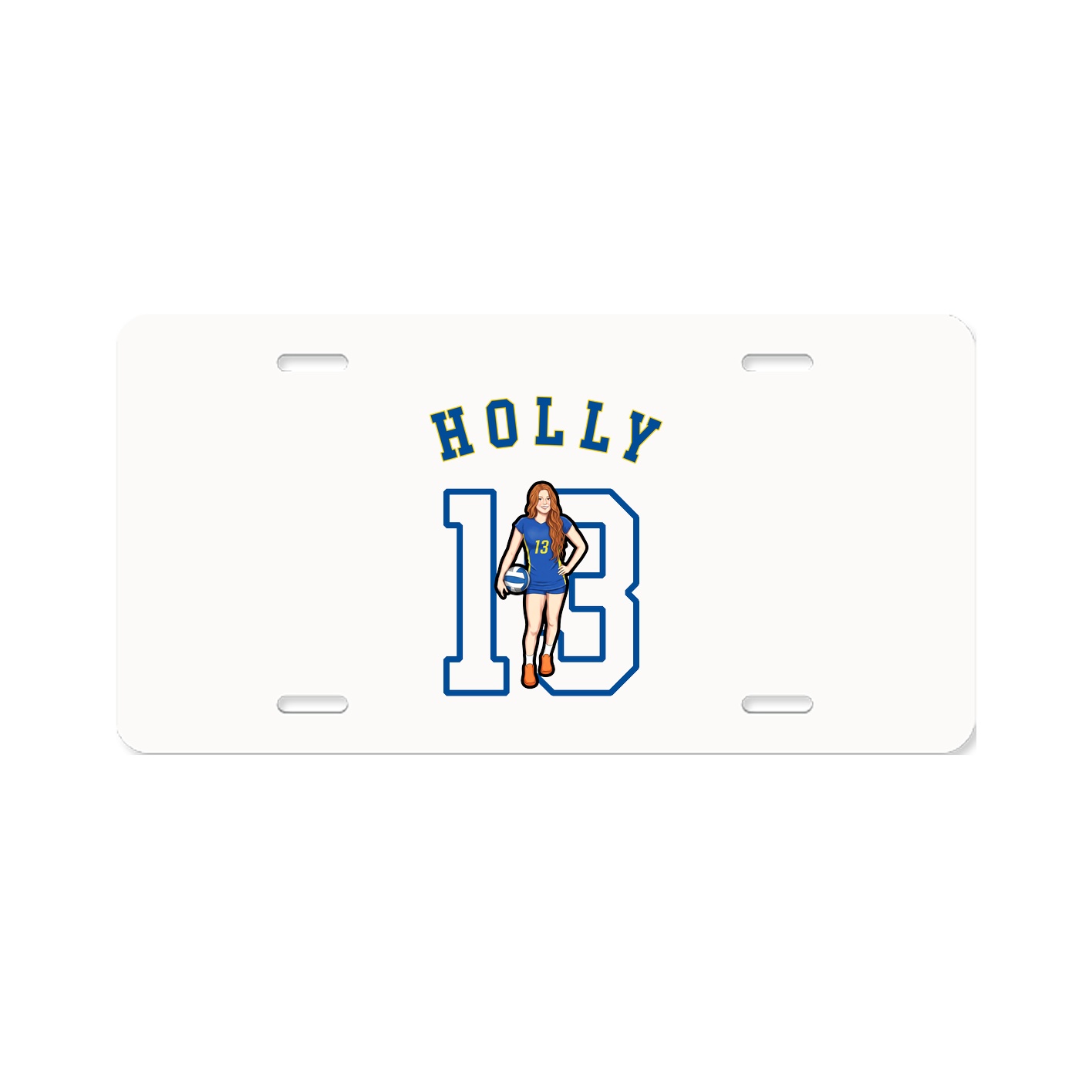 License Plate — Shirsey Arch in Classic