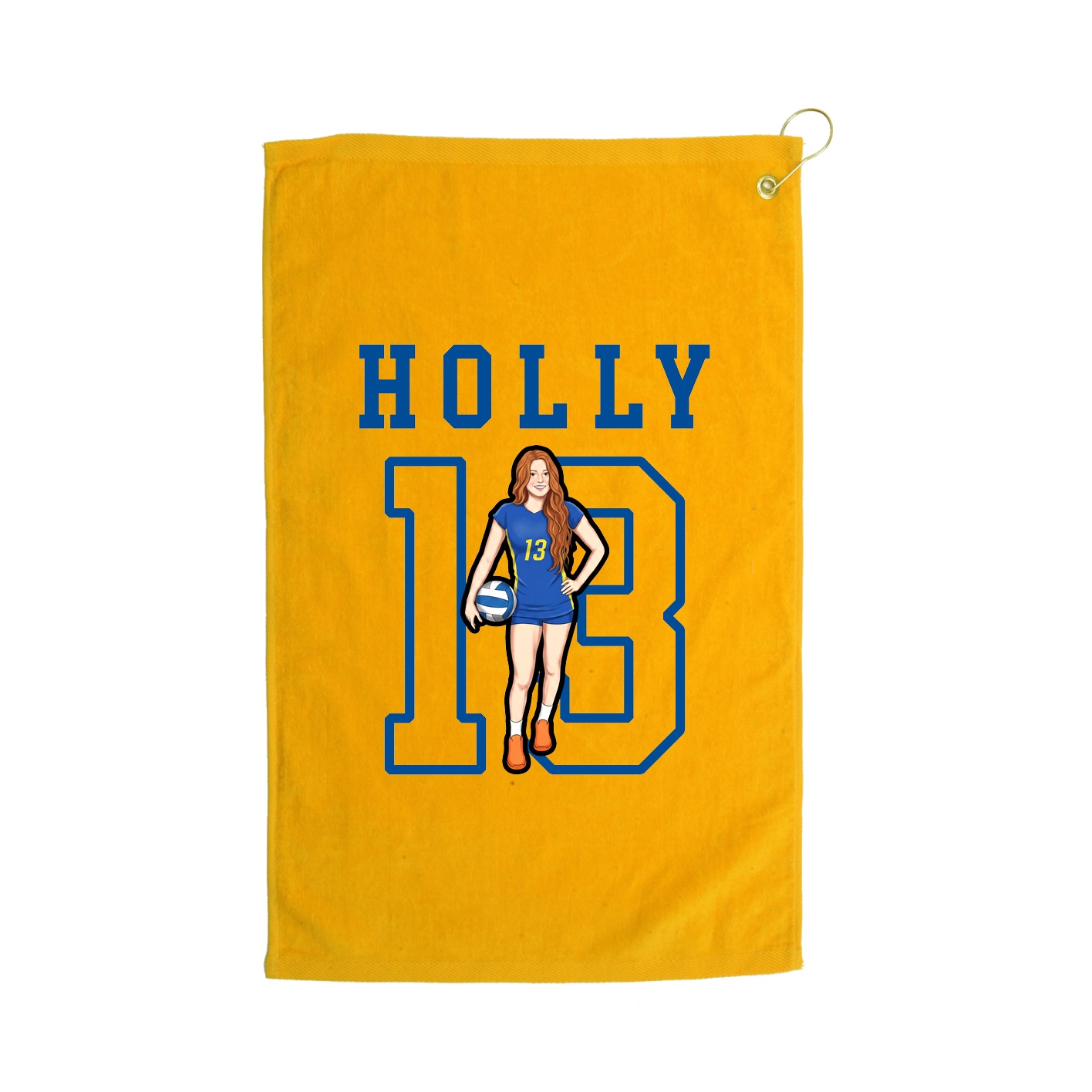 Golf Towel — Shirsey in Gold