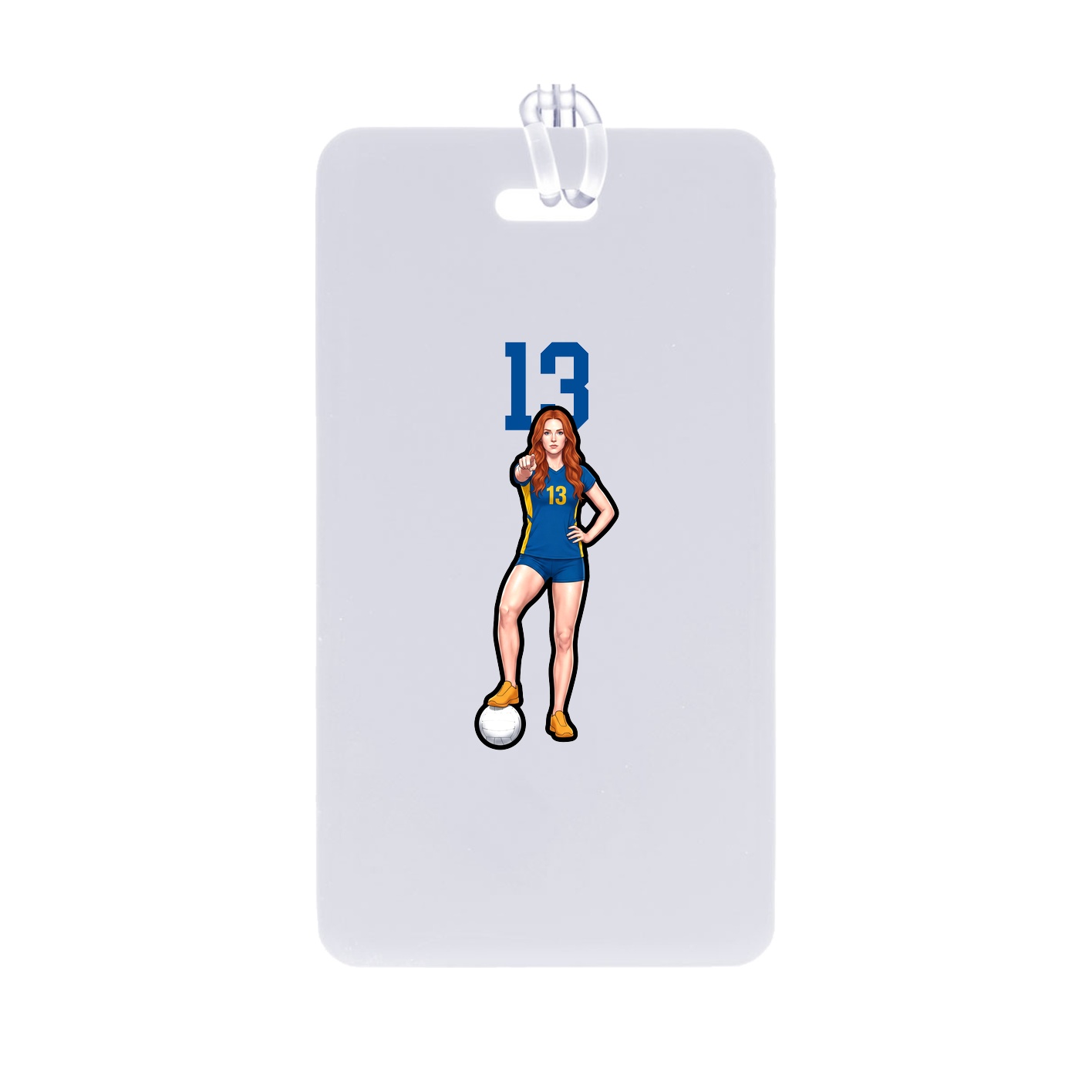 Bag Tag — Number Top in Classic