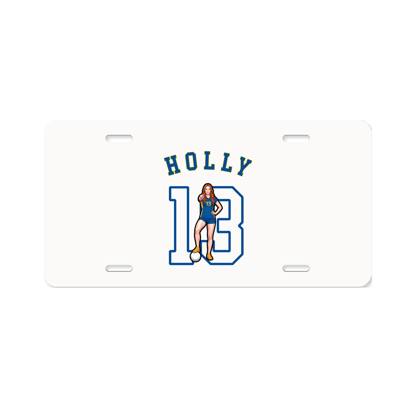 License Plate — Shirsey Arch in Classic