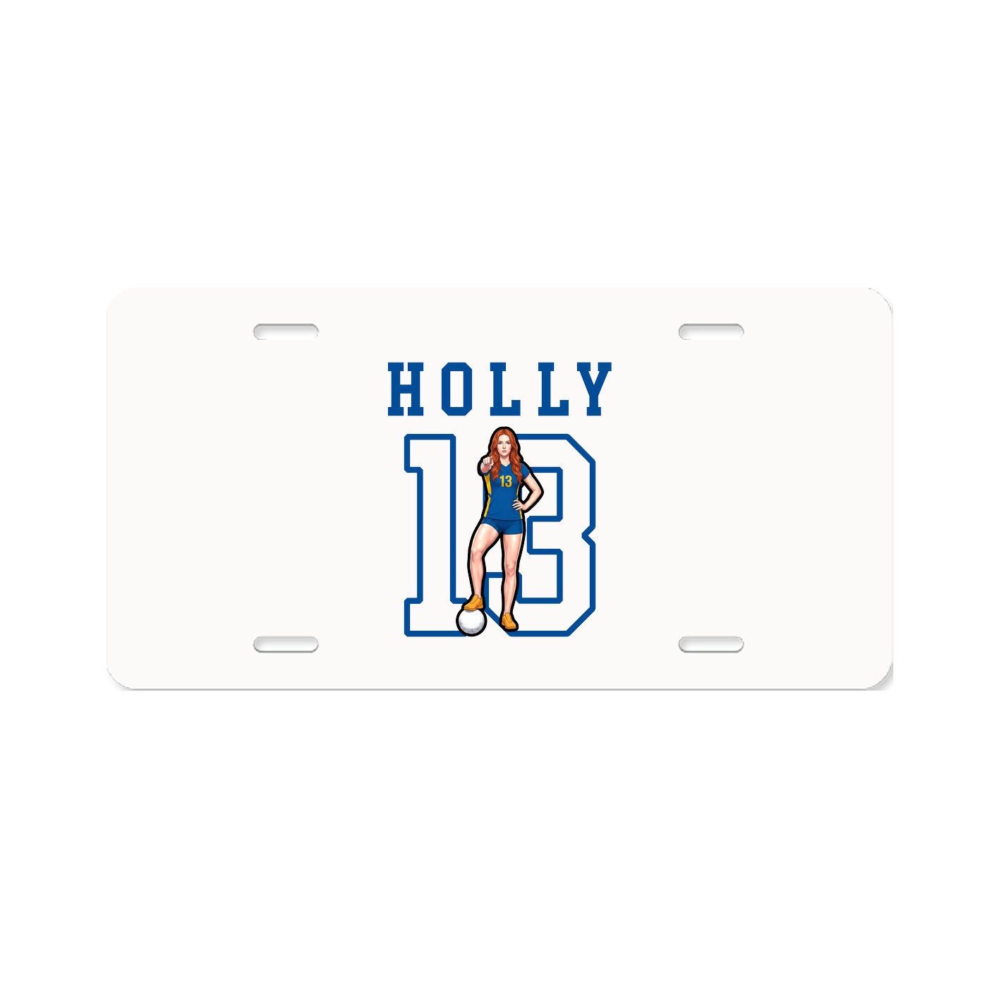 License Plate — Shirsey in Classic
