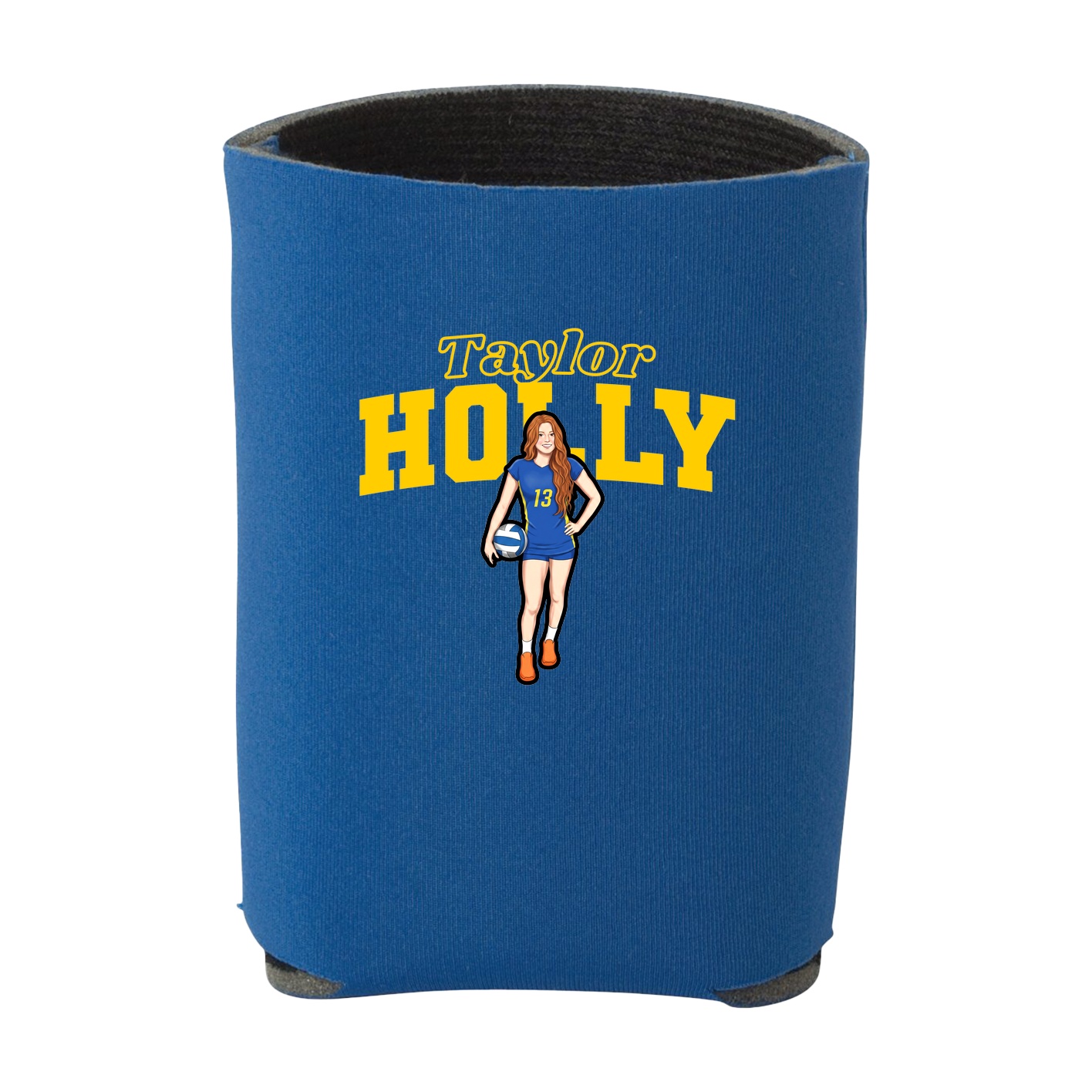 Can Holder — Name Arch in Royal