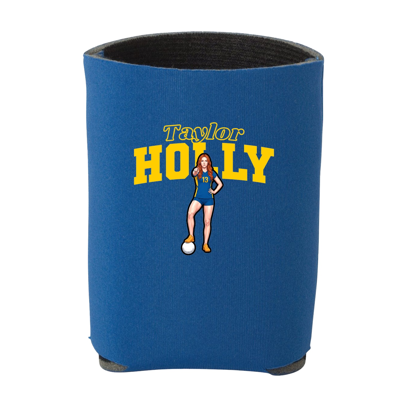 Can Holder — Name Arch in Royal